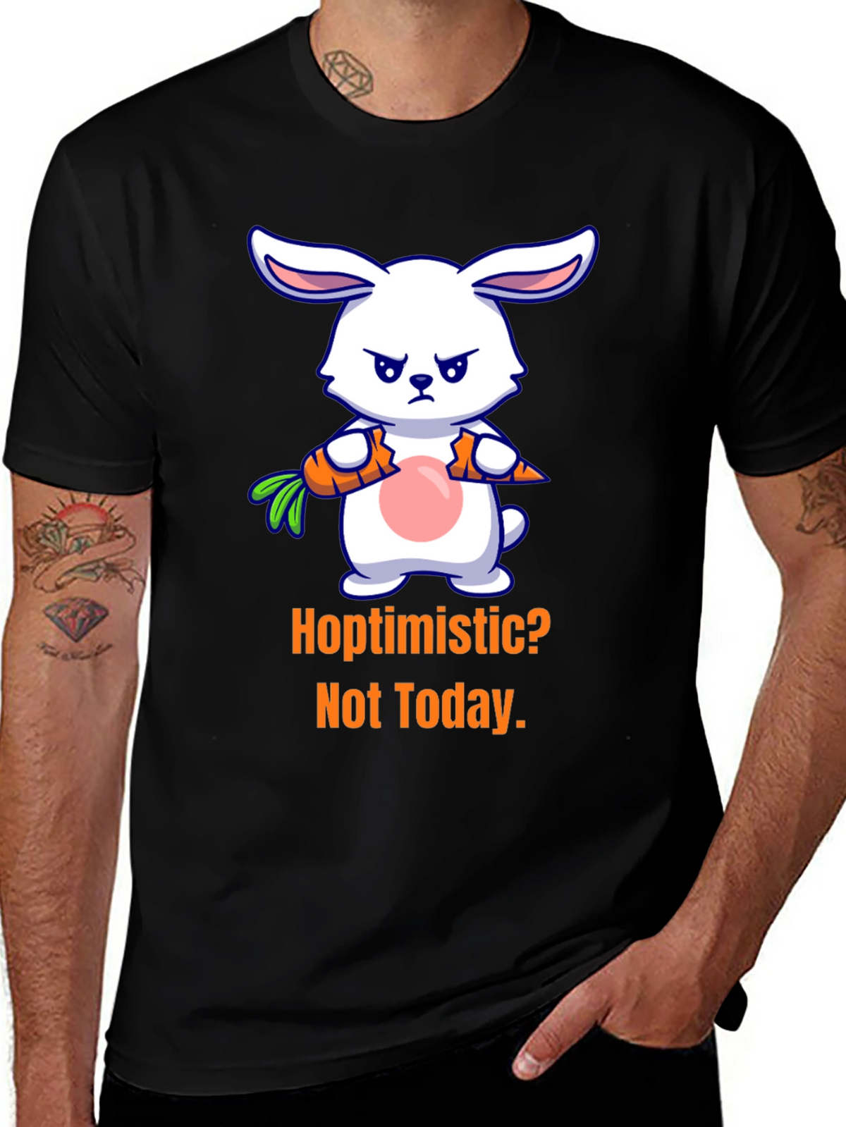 Hoptimistic? Not Today Graphic T-Shirt
