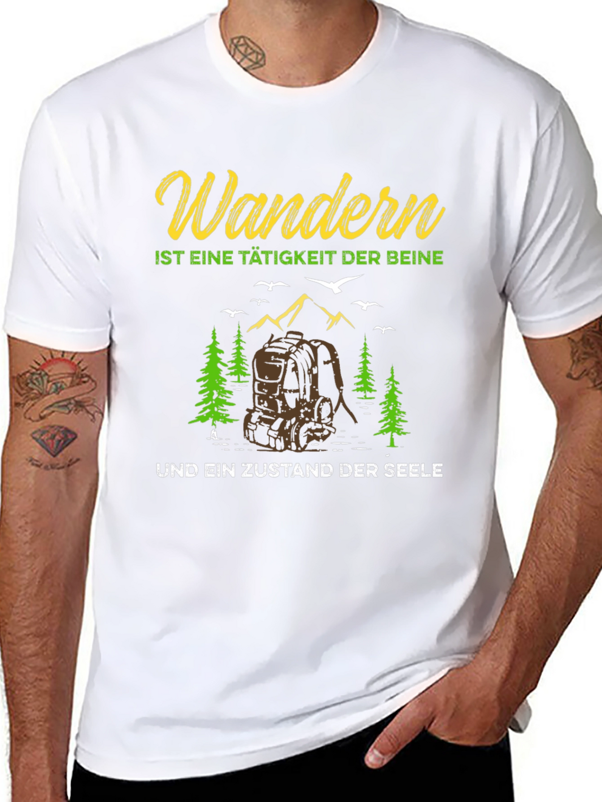 Wandern Hiking T-Shirt for Nature Lovers