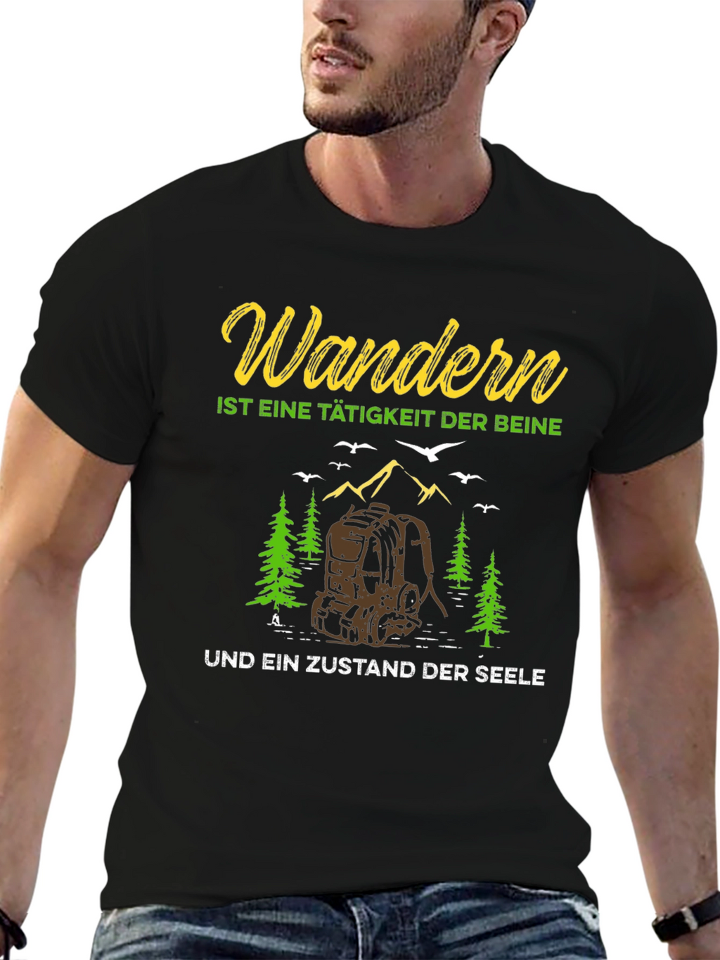 Wandern Hiking T-Shirt for Nature Lovers
