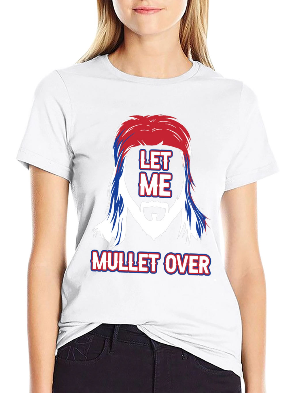 Let Me Mullet Over Graphic Tee