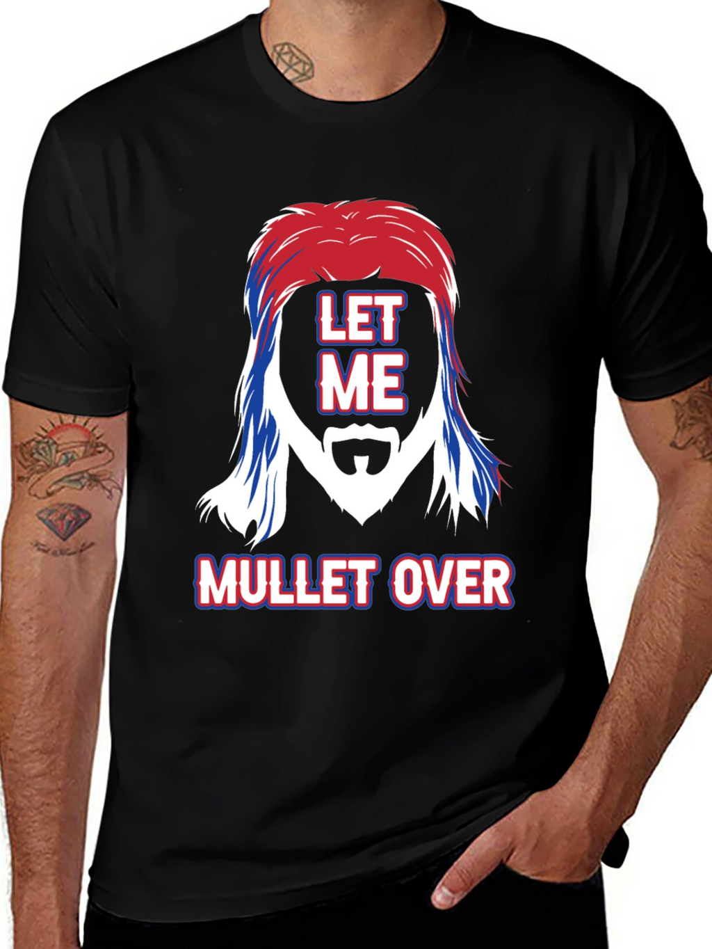 Let Me Mullet Over Graphic Tee