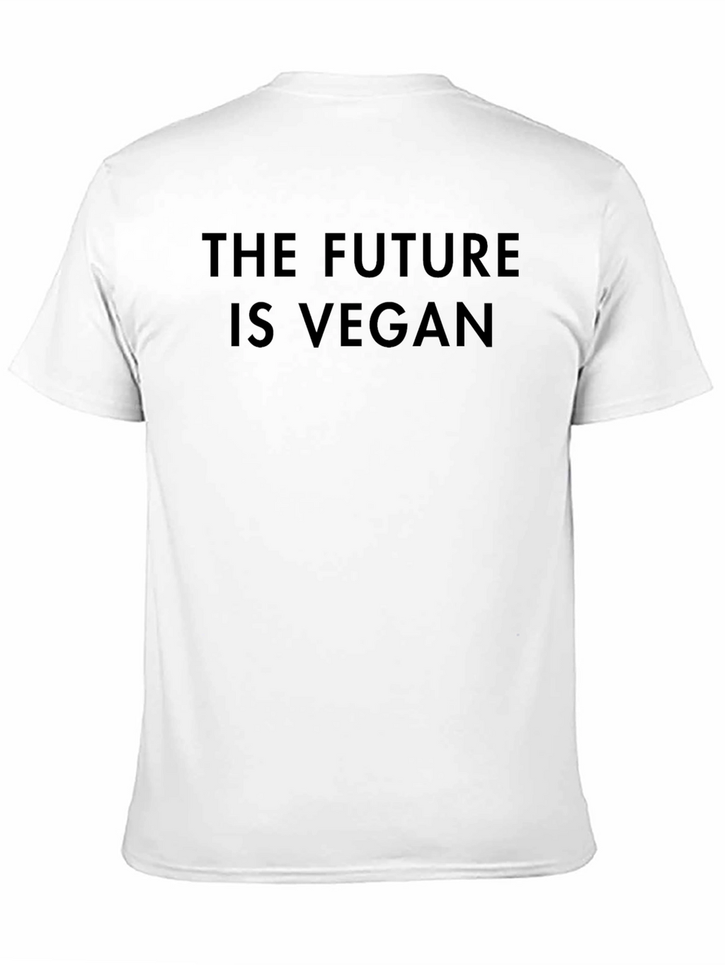 The Future Is Vegan T-Shirt - Black Vegan Tee
