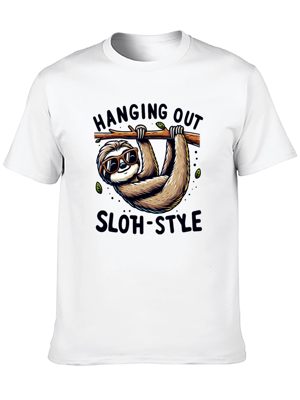 Hanging Out Sloth-Style T-Shirt