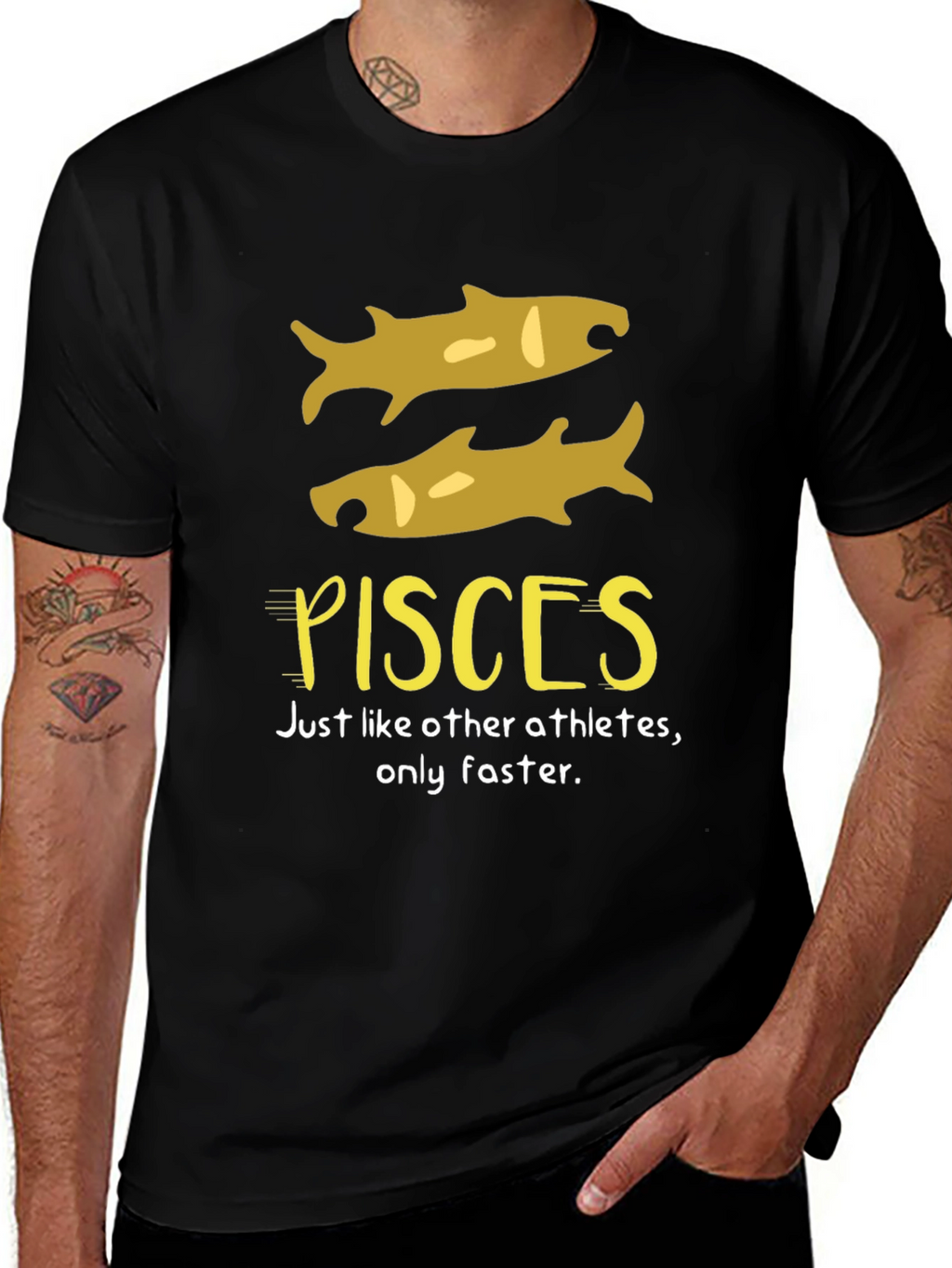 Pisces Athlete T-Shirt