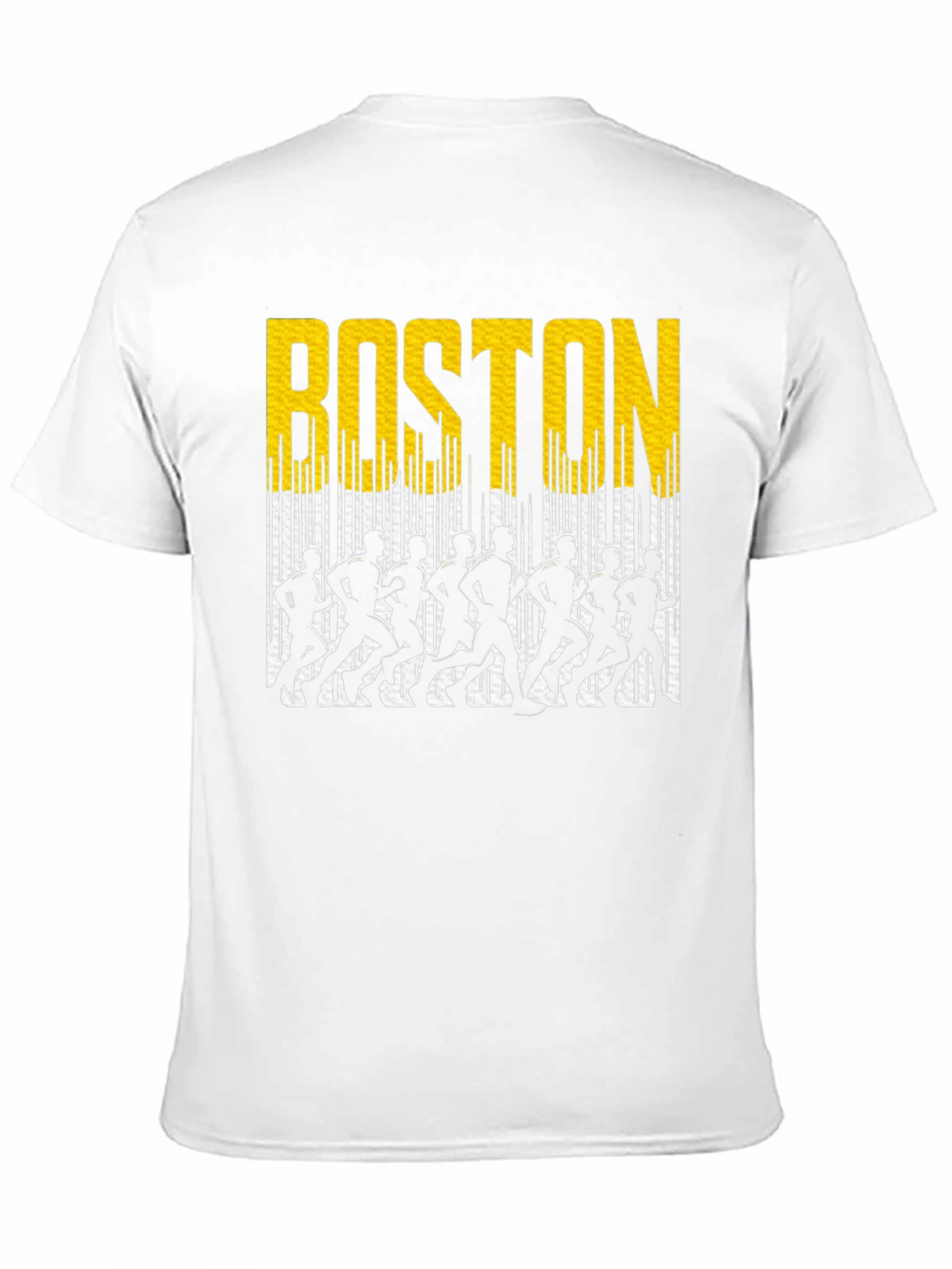 Boston Marathon Runner Graphic T-Shirt