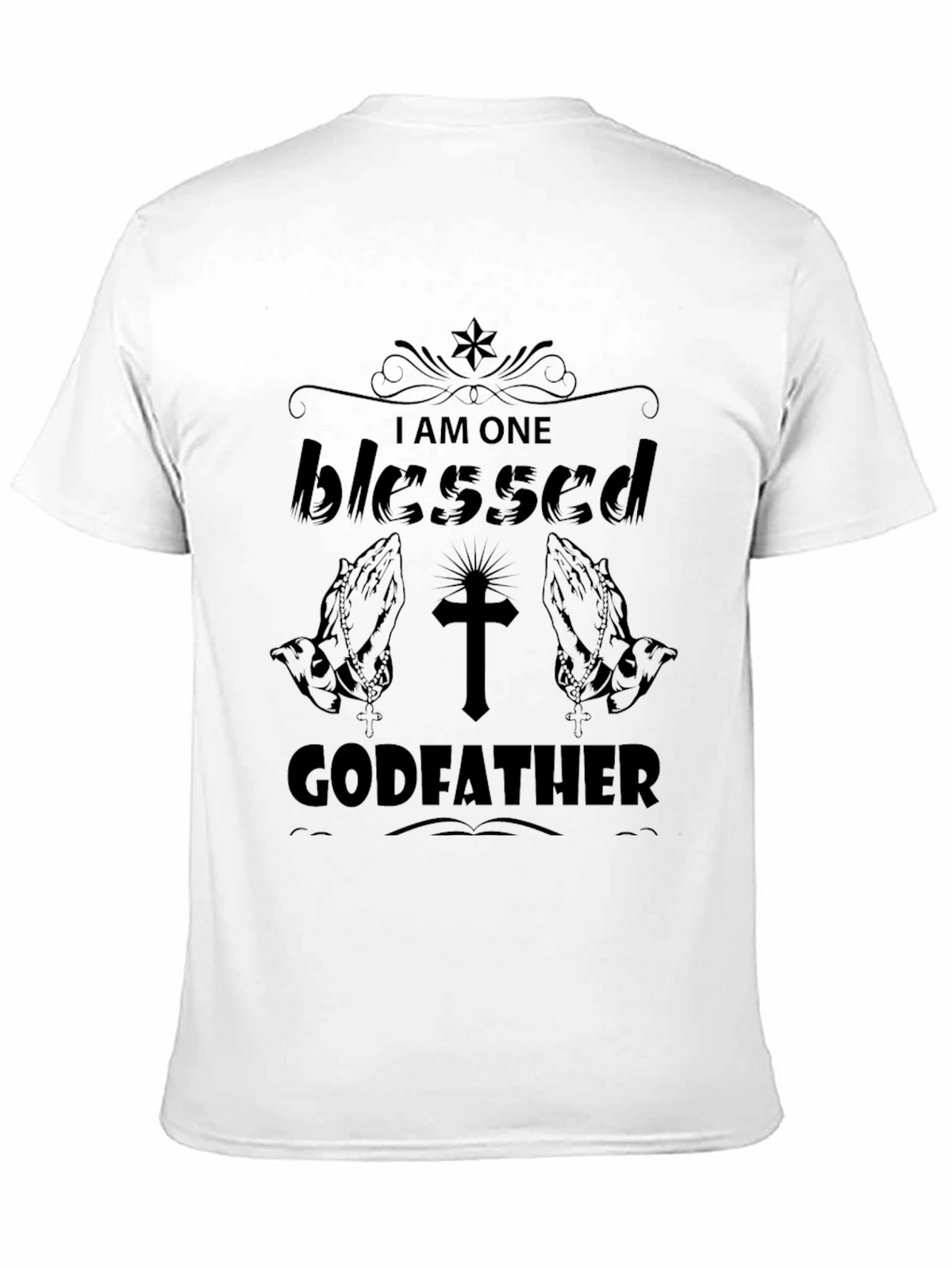 Blessed Godfather T-Shirt - Religious Gift