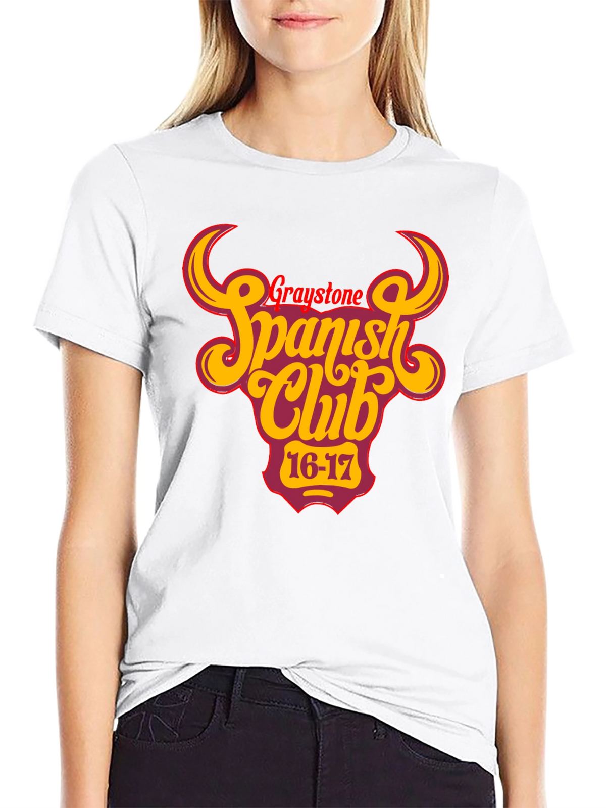 Graystone Spanish Club Black T-Shirt