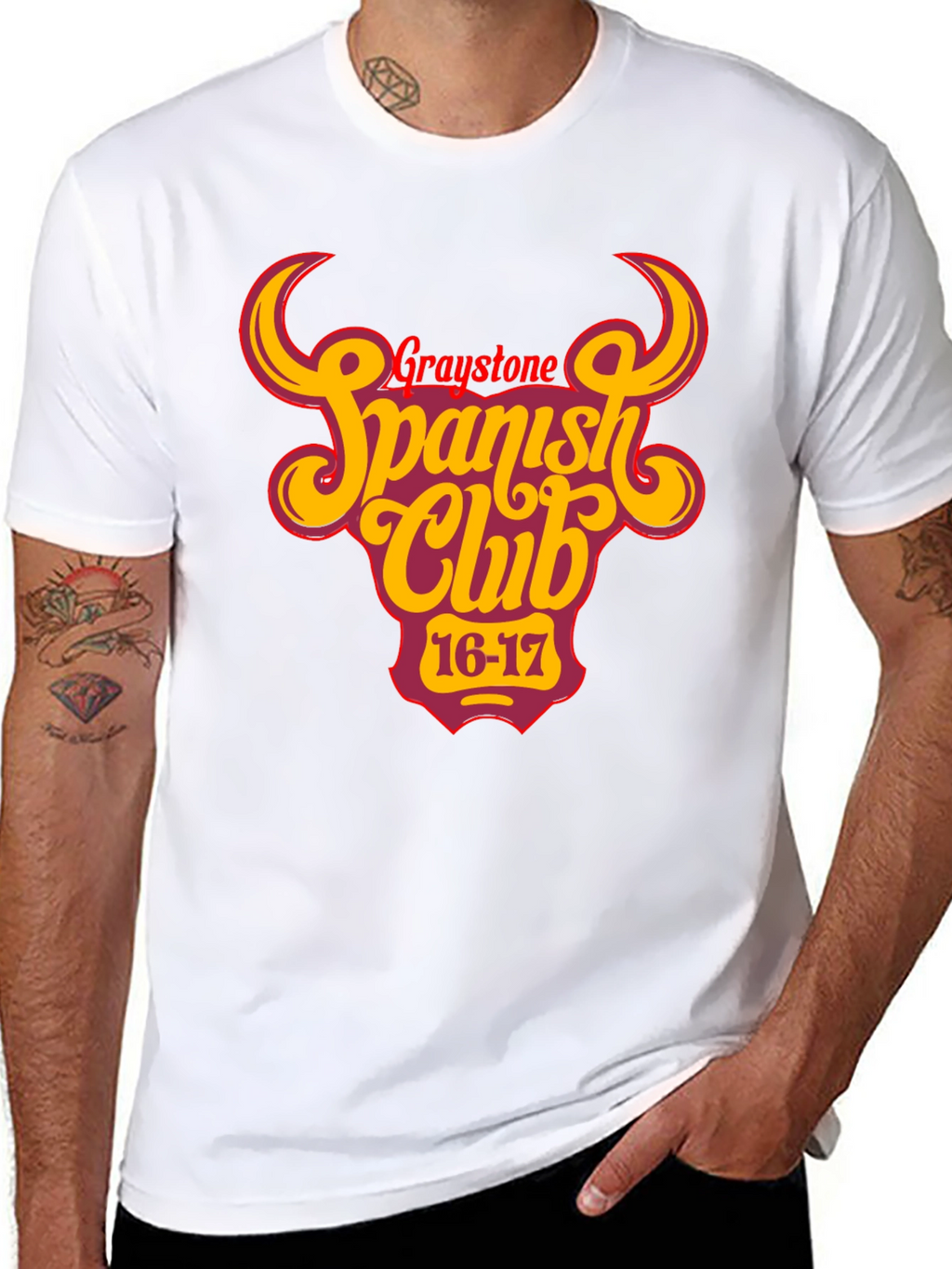 Graystone Spanish Club Black T-Shirt
