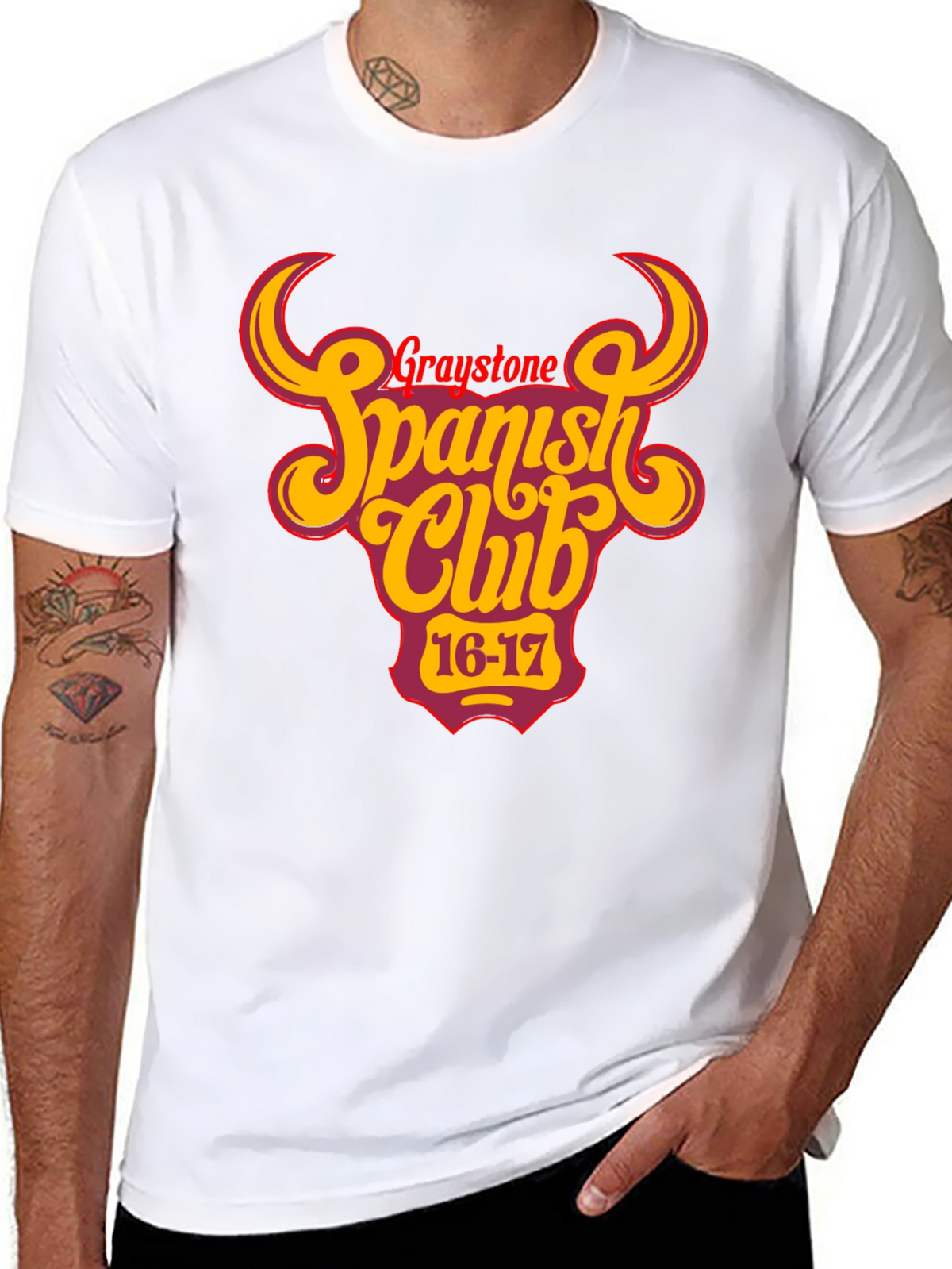 Graystone Spanish Club Black T-Shirt