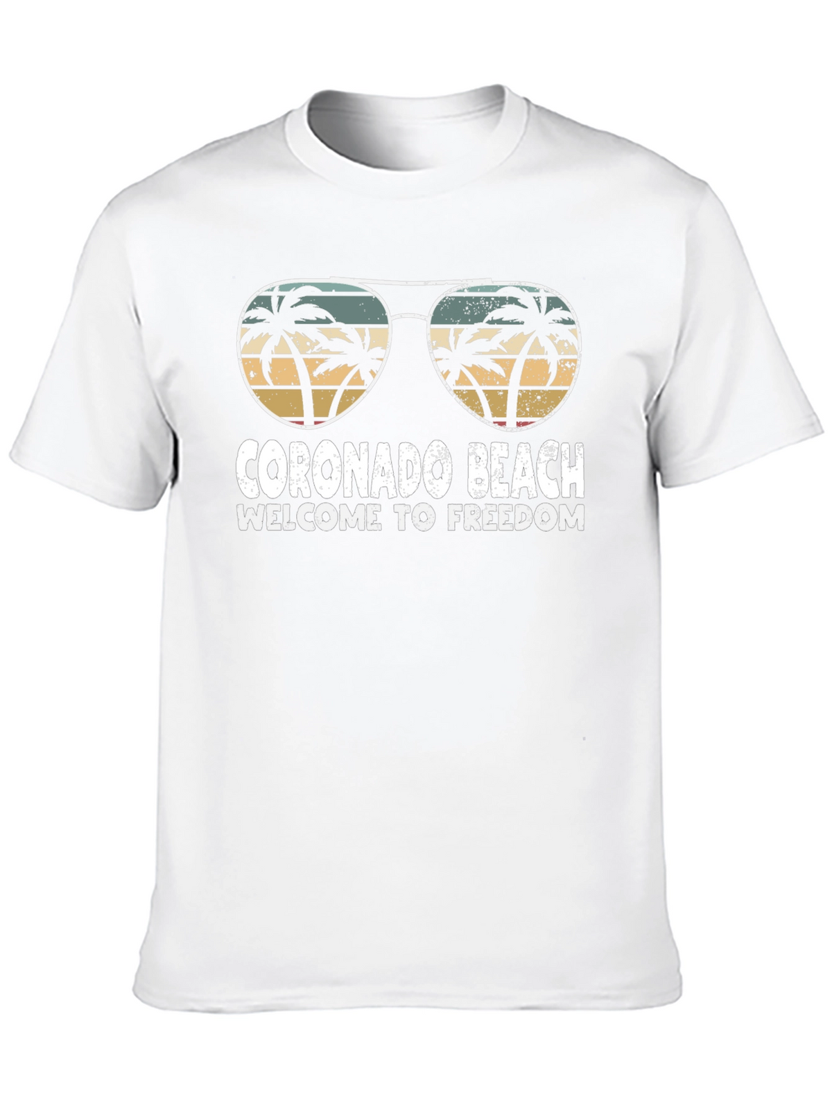 Coronado Beach T-Shirt - Freedom Vibes