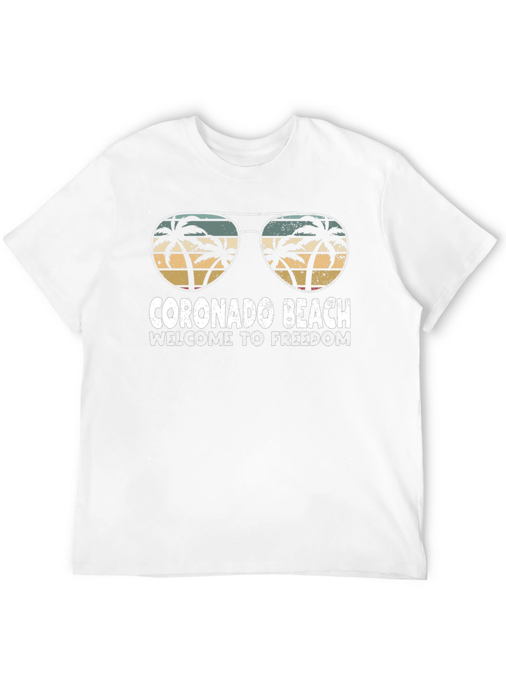 Coronado Beach T-Shirt - Freedom Vibes