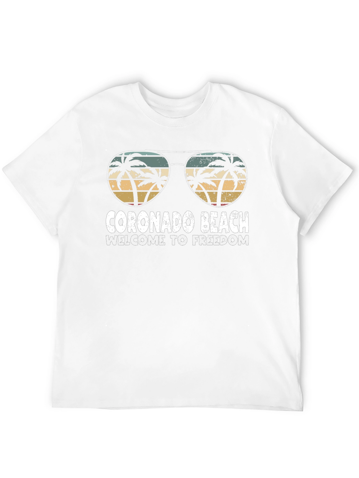 Coronado Beach T-Shirt - Freedom Vibes