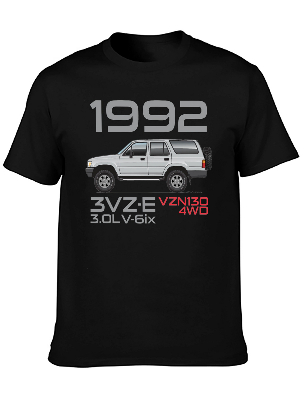 1992 Toyota 4Runner T-Shirt - 3VZE VZN130 4WD