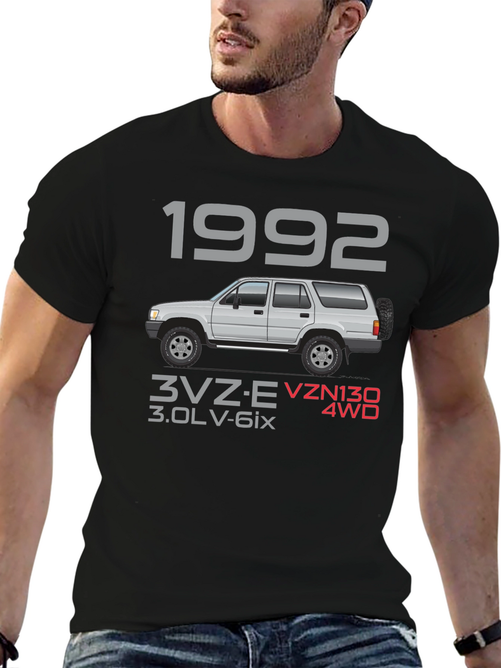 1992 Toyota 4Runner T-Shirt - 3VZE VZN130 4WD
