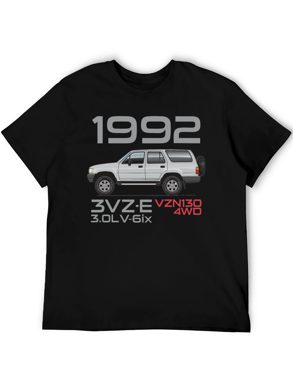 1992 Toyota 4Runner T-Shirt - 3VZE VZN130 4WD