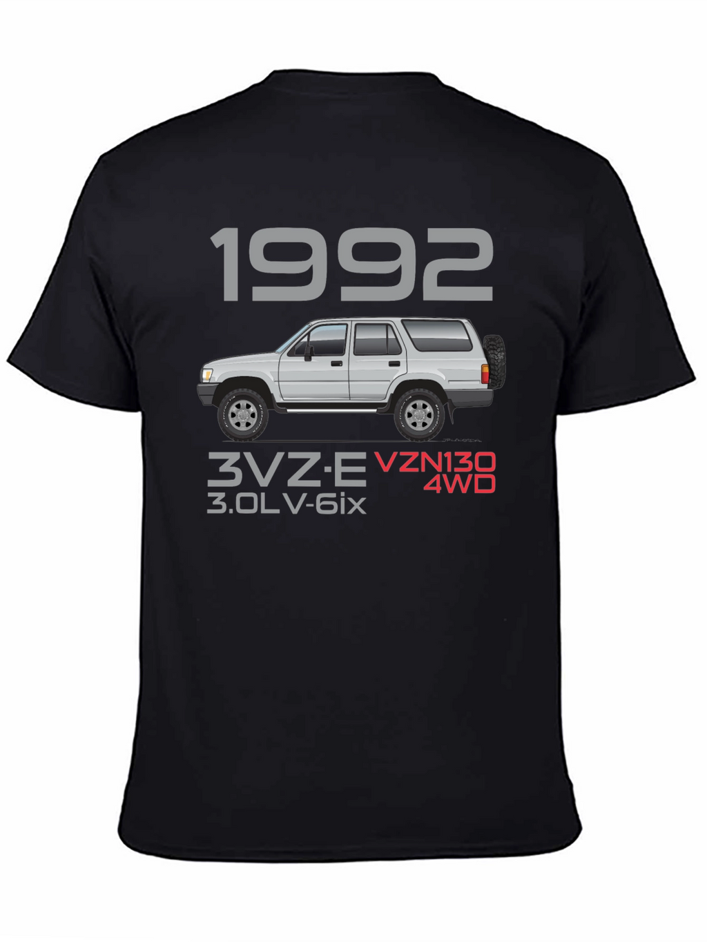 1992 Toyota 4Runner T-Shirt - 3VZE VZN130 4WD