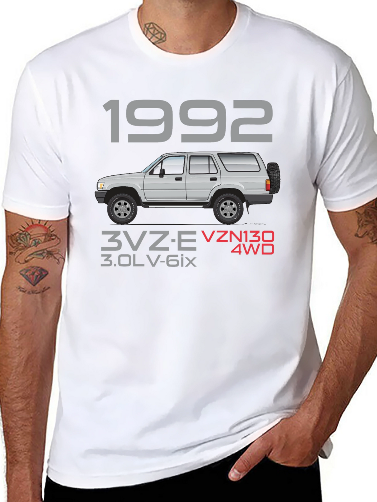 1992 Toyota 4Runner T-Shirt - 3VZE VZN130 4WD