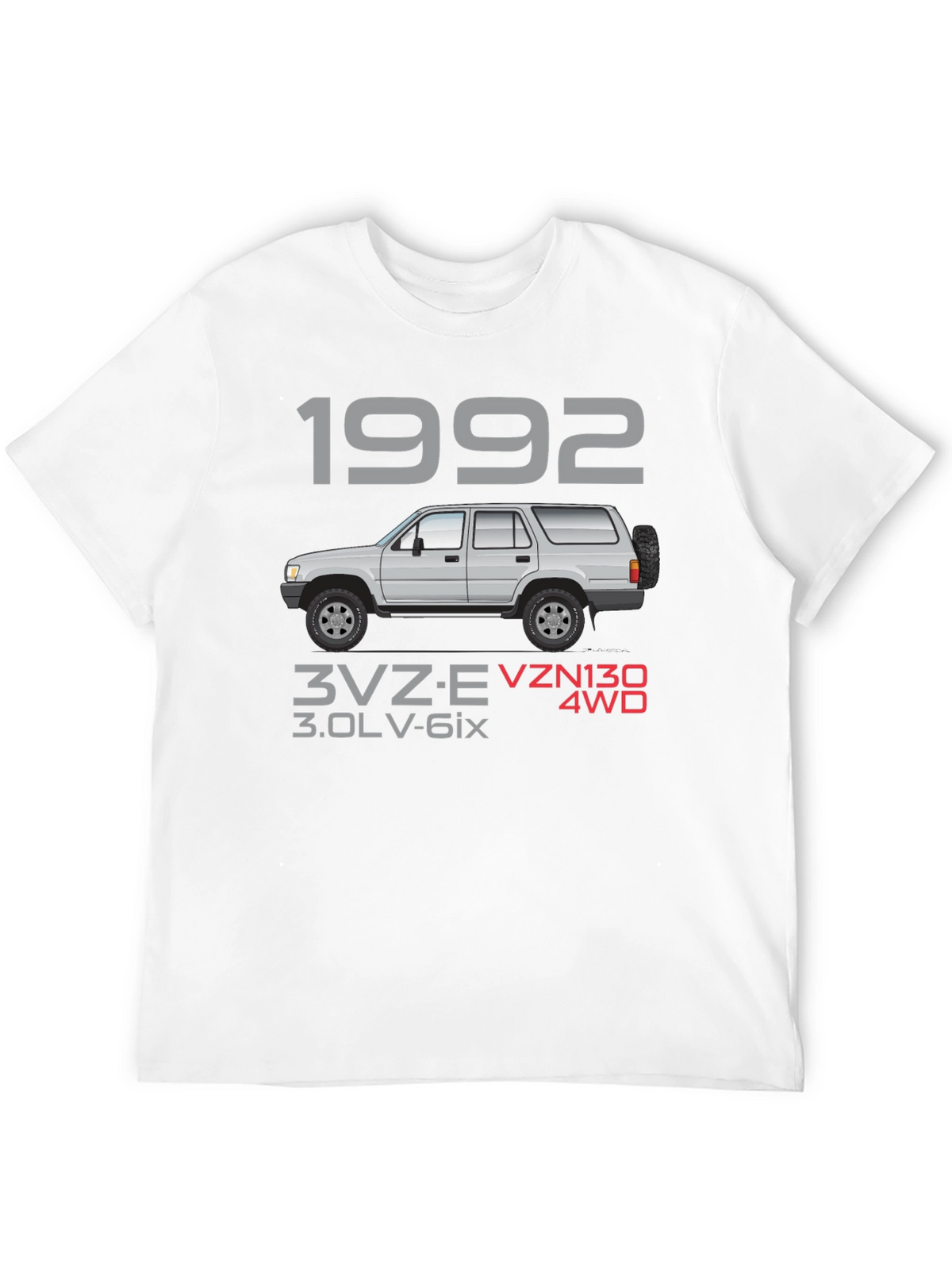 1992 Toyota 4Runner T-Shirt - 3VZE VZN130 4WD