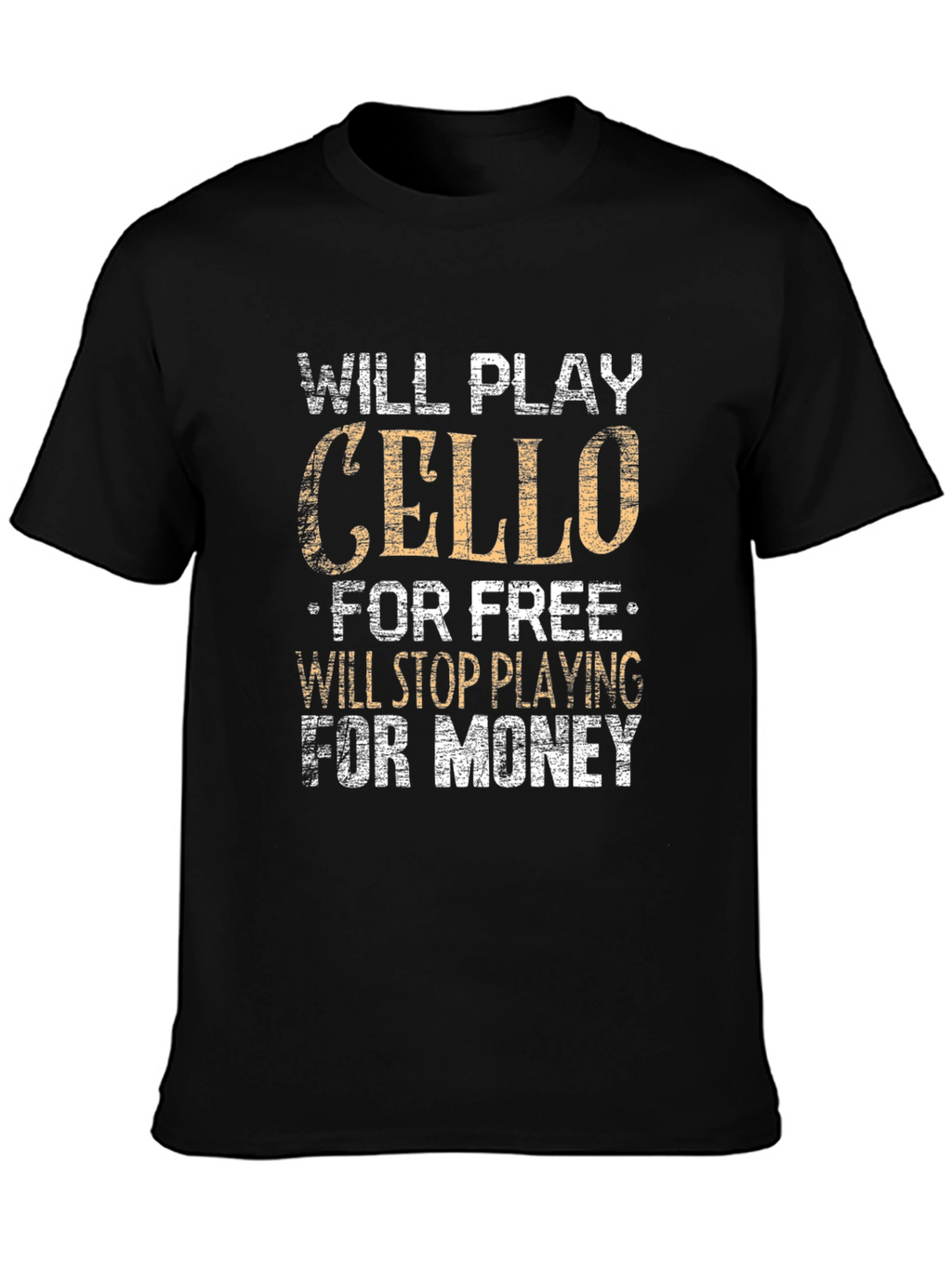 Funny Cello Player T-Shirt