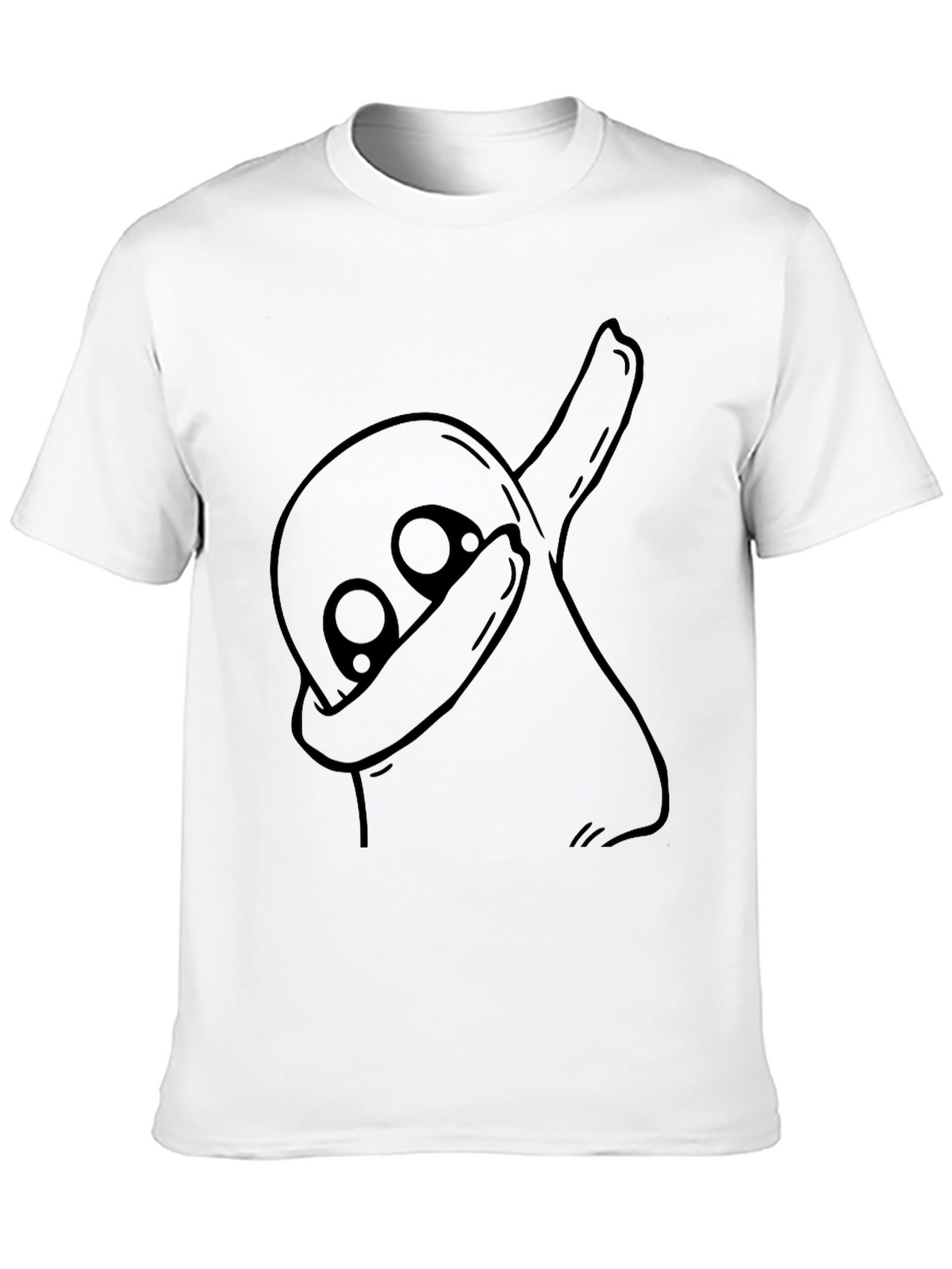 Dabbing Ghost Graphic Tee - Halloween Fun!