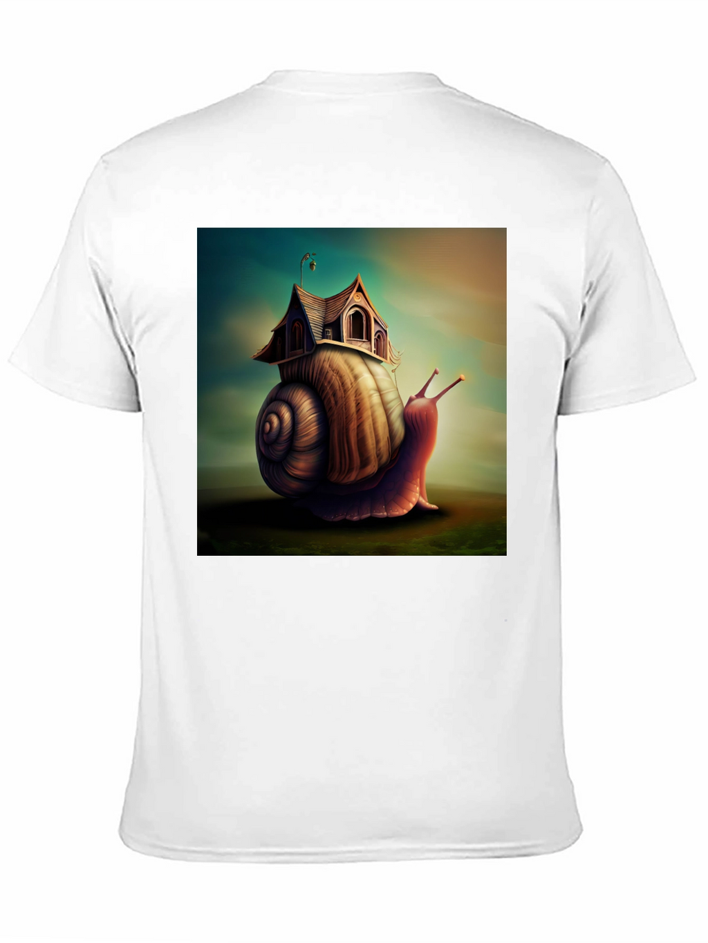 Whimsical Snail House Tee