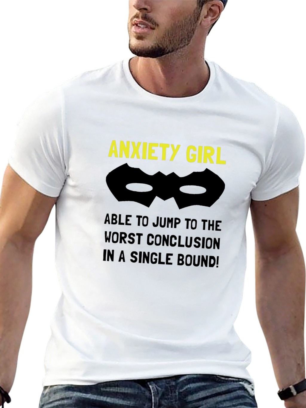 Anxiety Girl T-Shirt - Jump to Conclusions!
