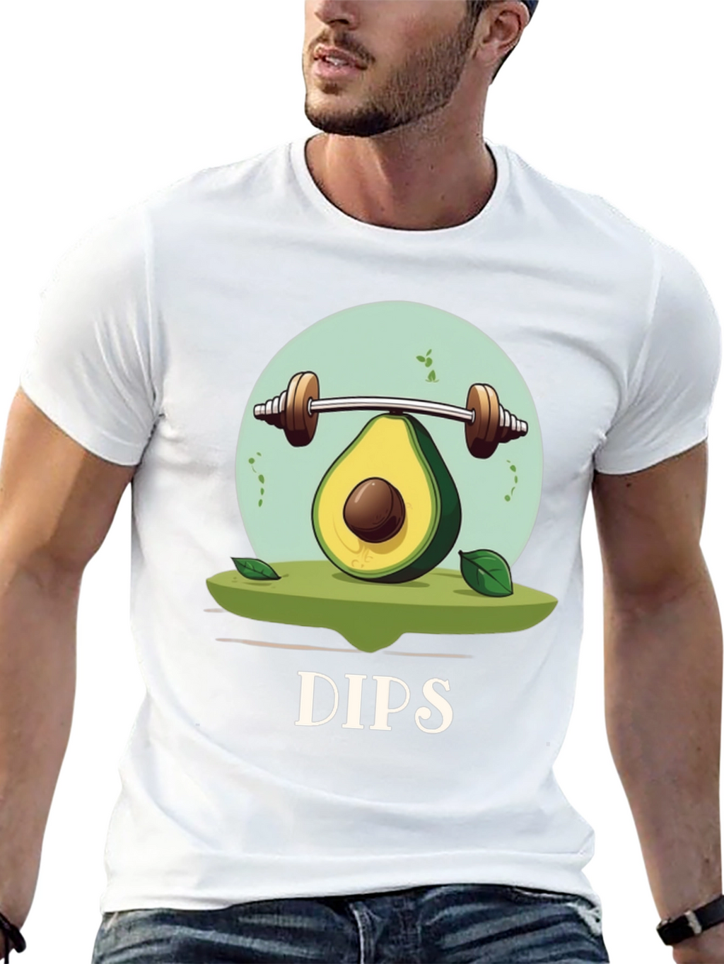 Avocado Dips Workout T-Shirt