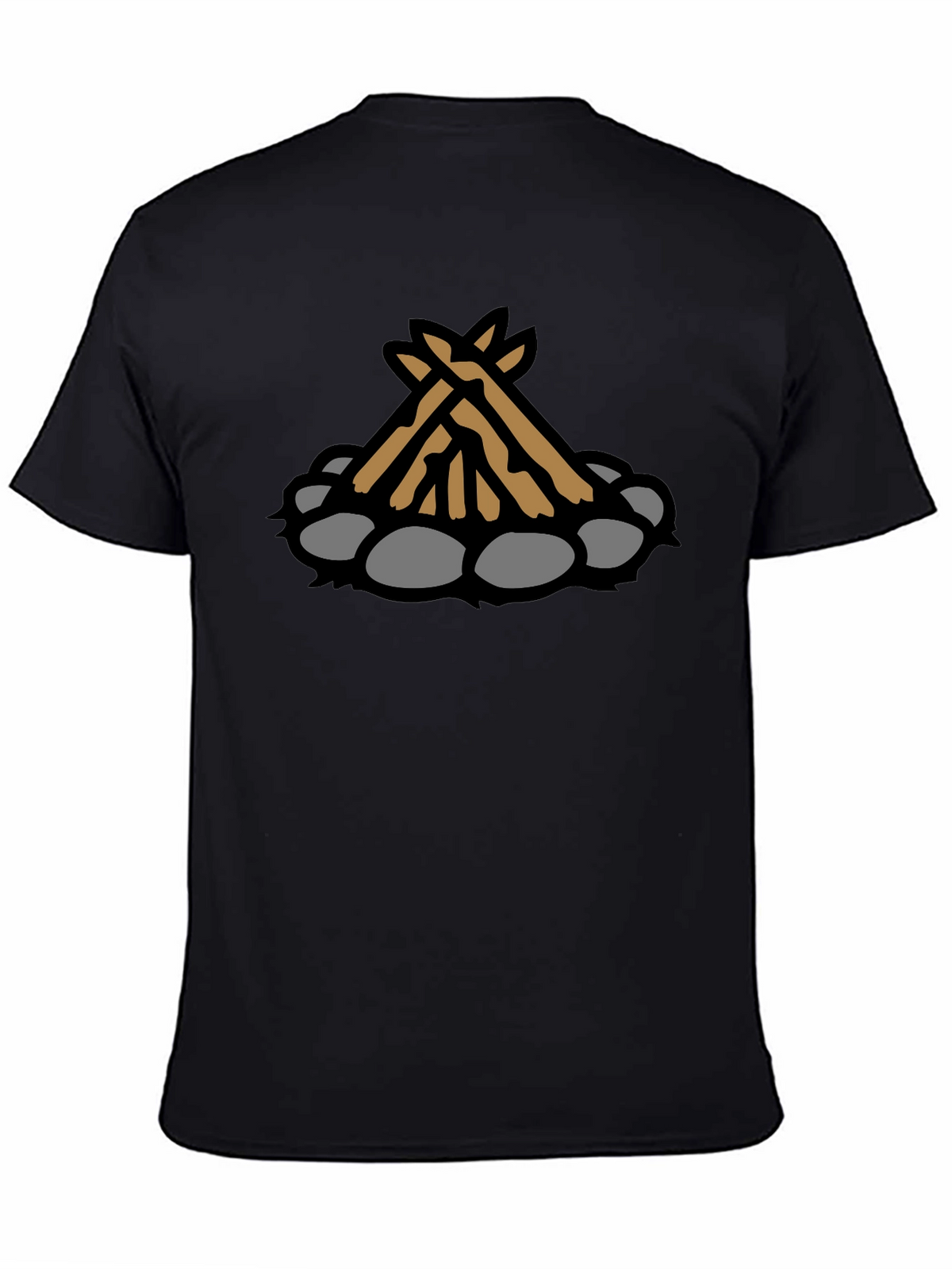 Campfire Graphic Tee - Cozy Outdoor Style