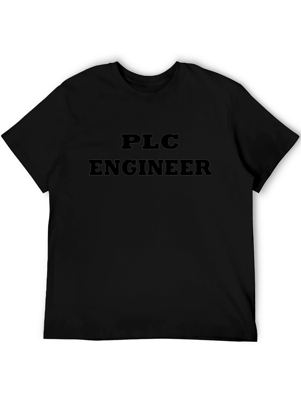 PLC Engineer Black T-Shirt