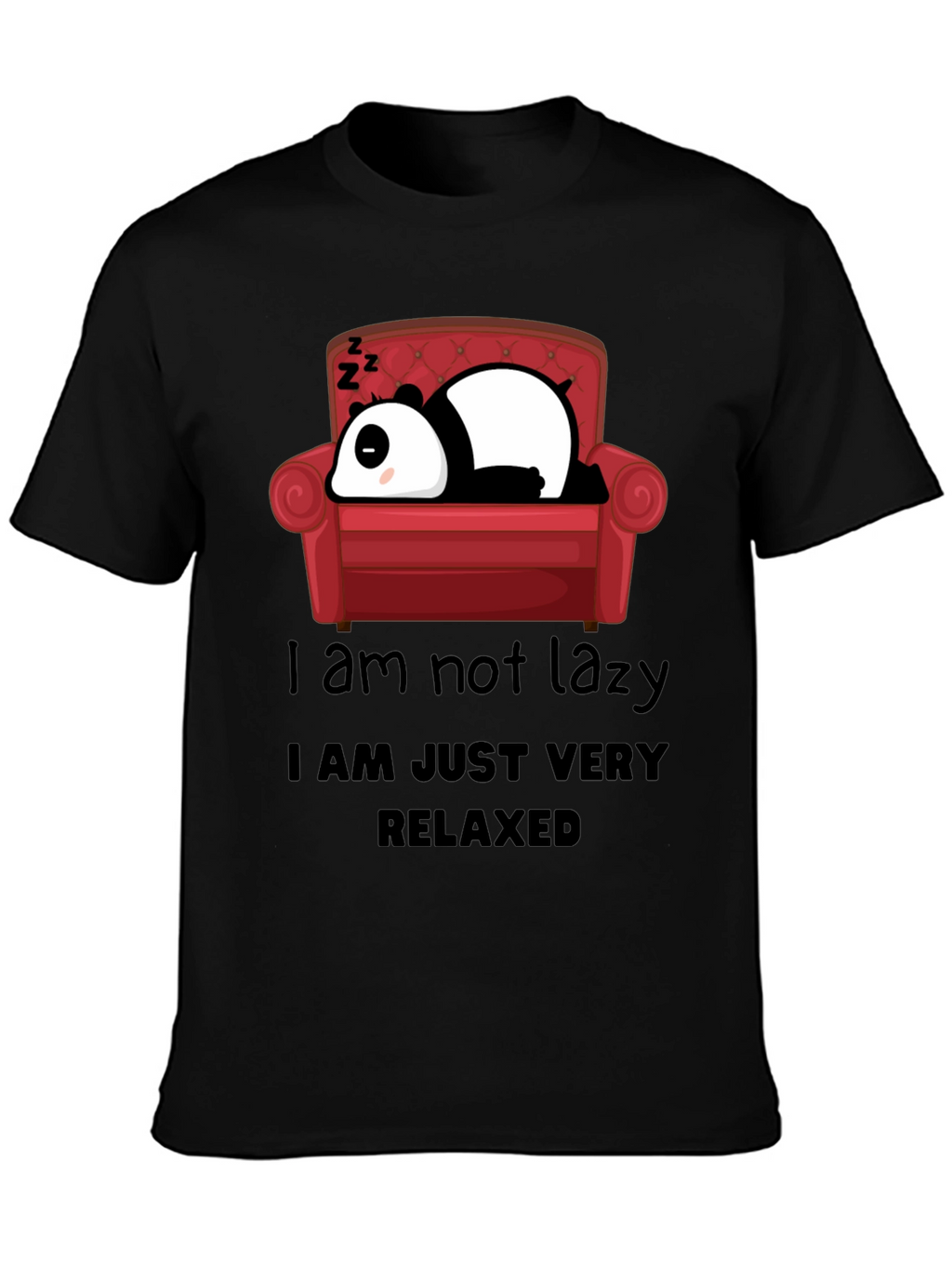 Lazy Panda Relaxed T-Shirt