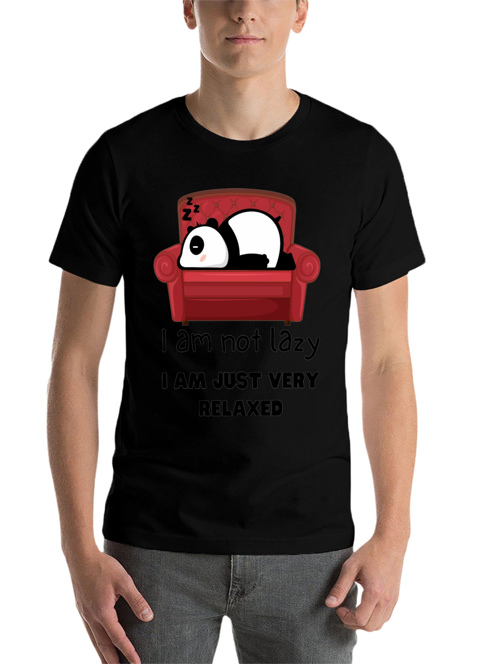 Lazy Panda Relaxed T-Shirt