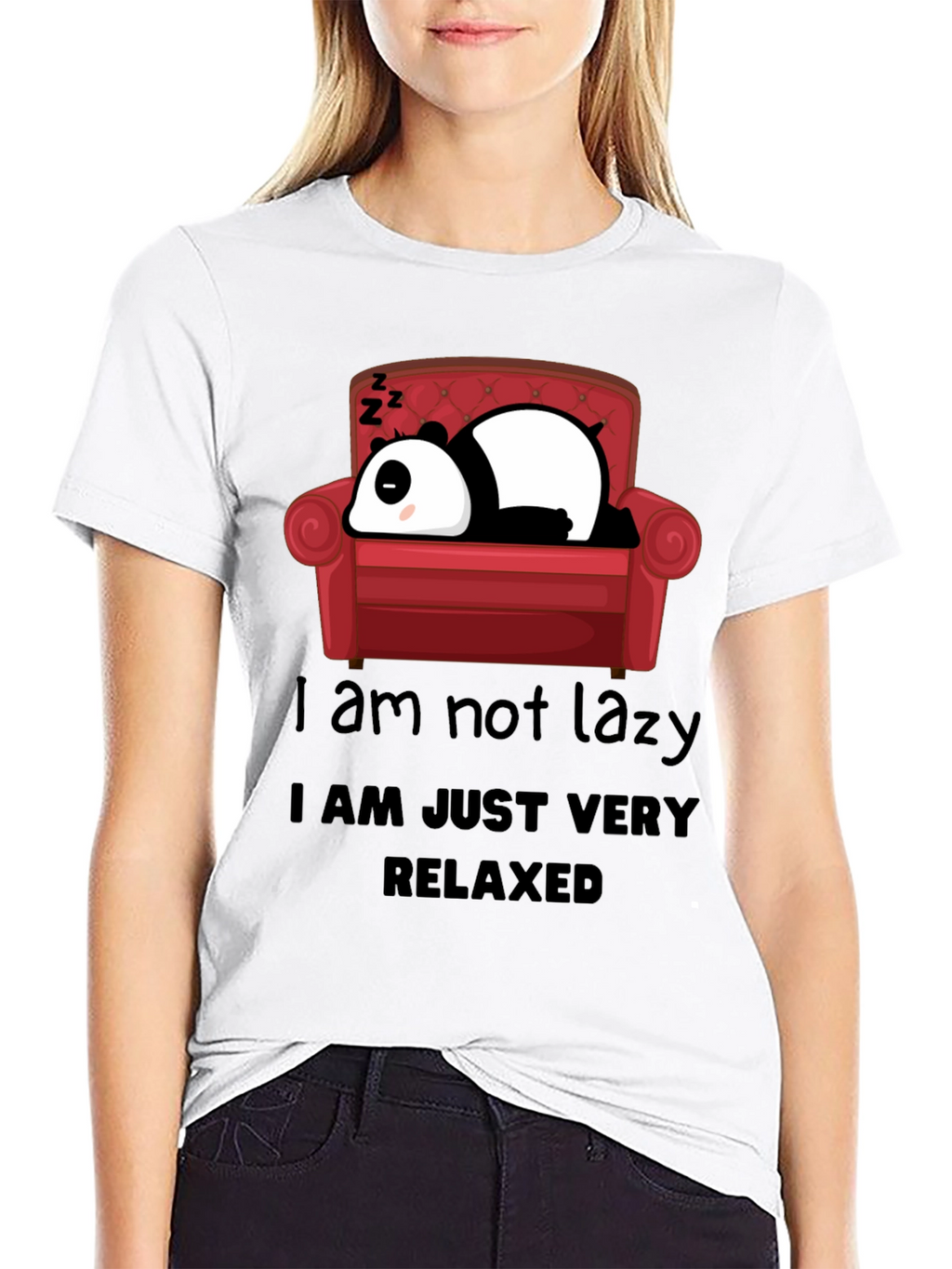 Lazy Panda Relaxed T-Shirt