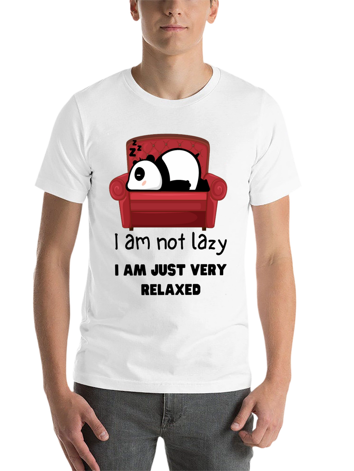 Lazy Panda Relaxed T-Shirt