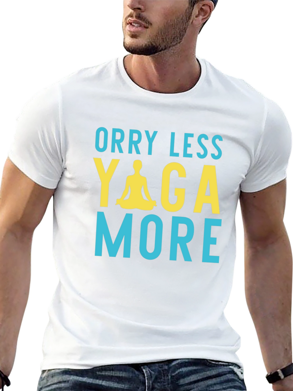 Worry Less Yoga More Graphic T-Shirt