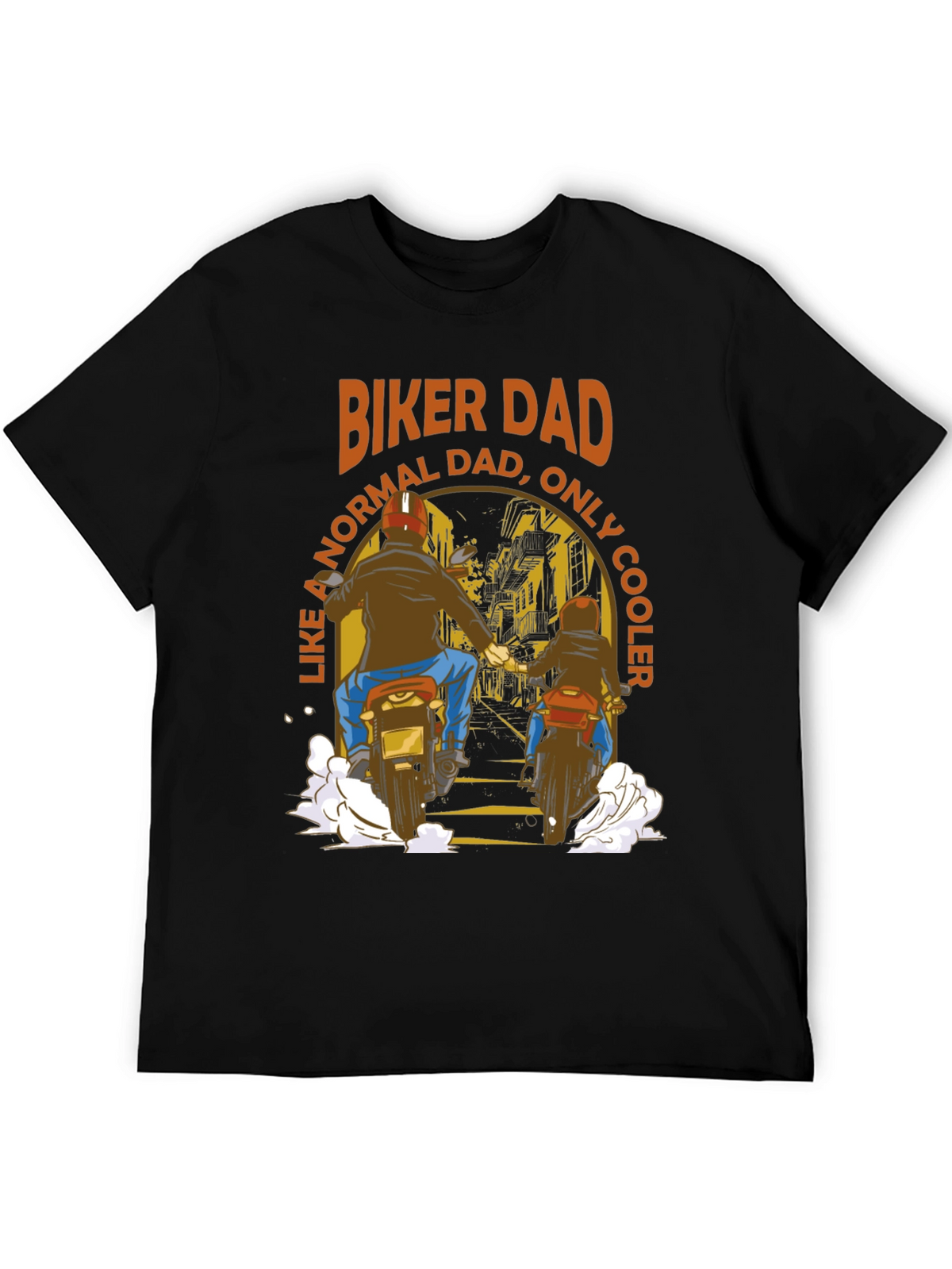 Biker Dad T-Shirt: Cool Fathers Day Gift