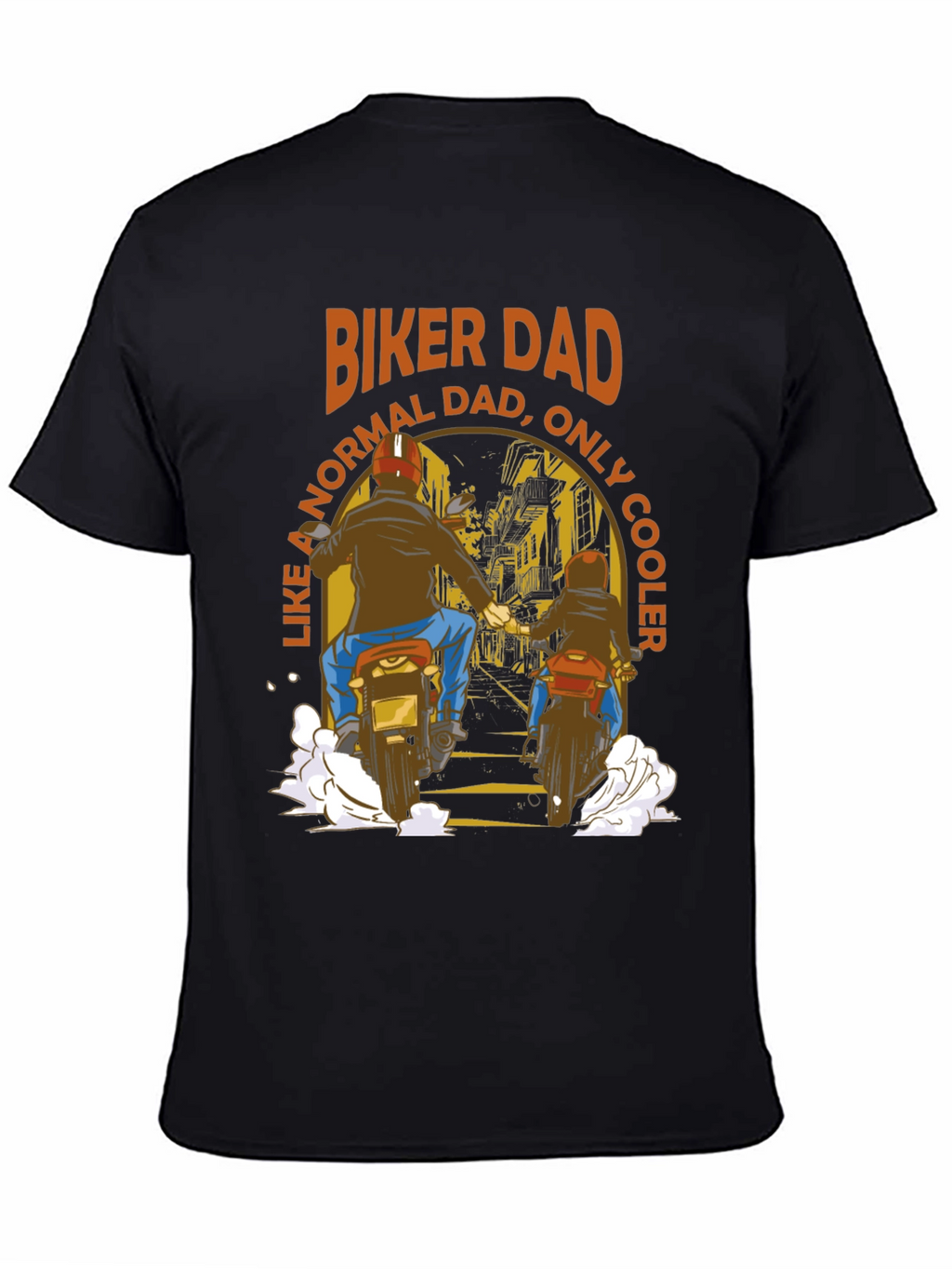 Biker Dad T-Shirt: Cool Fathers Day Gift