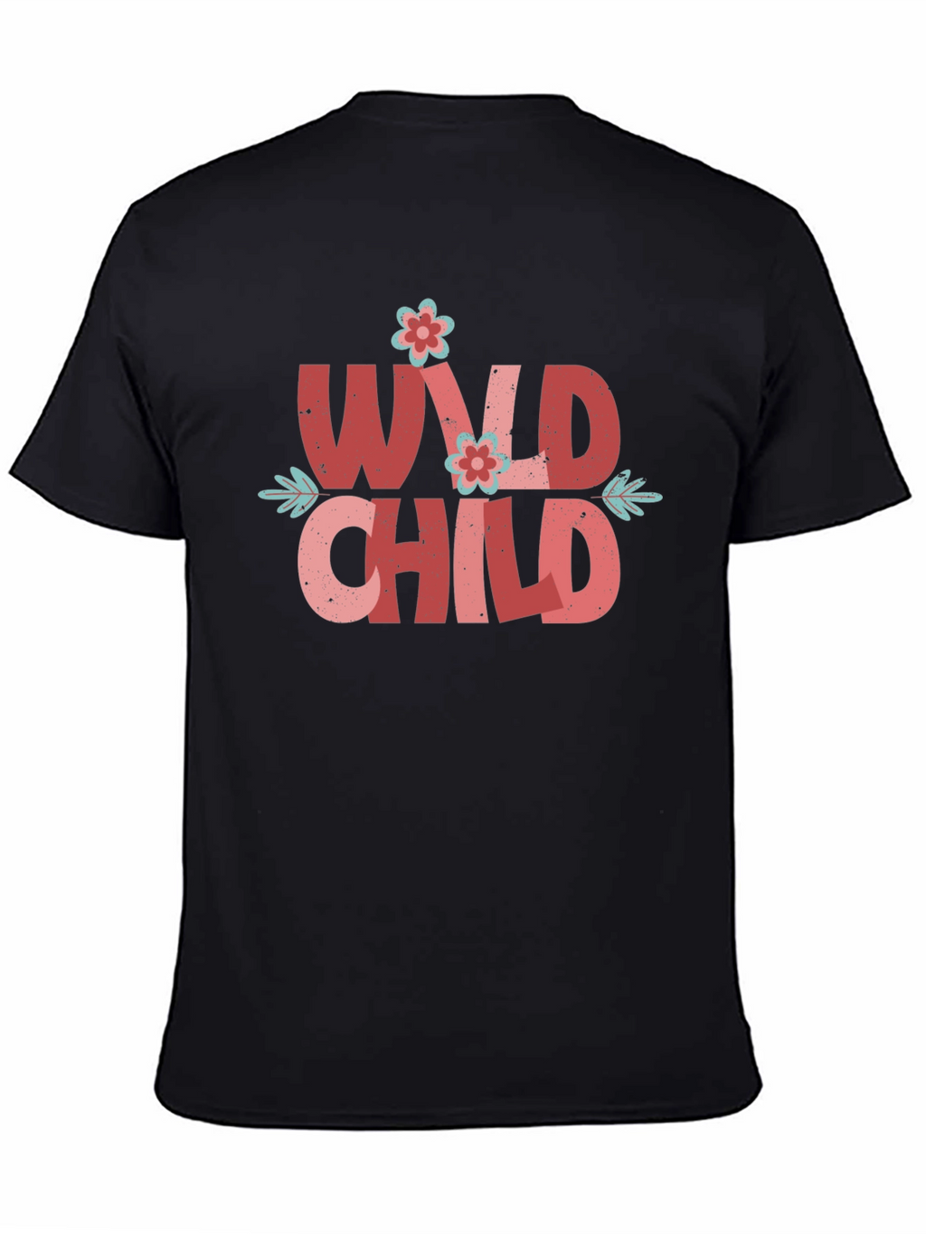 Wild Child Graphic Tee - Black