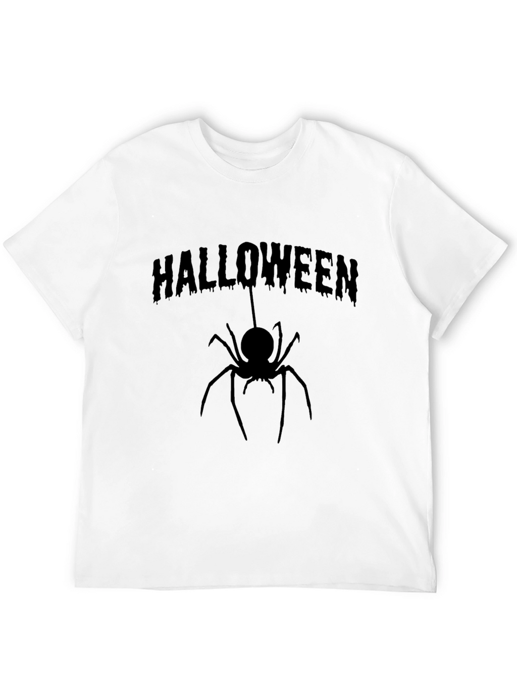 Halloween Spider Graphic T-Shirt