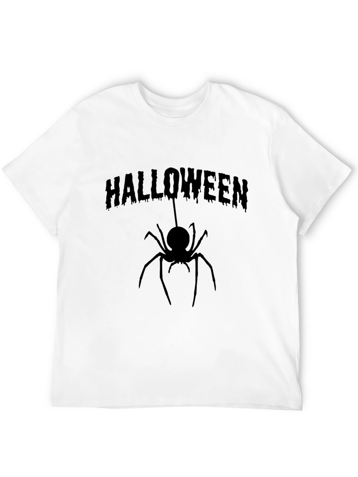 Halloween Spider Graphic T-Shirt