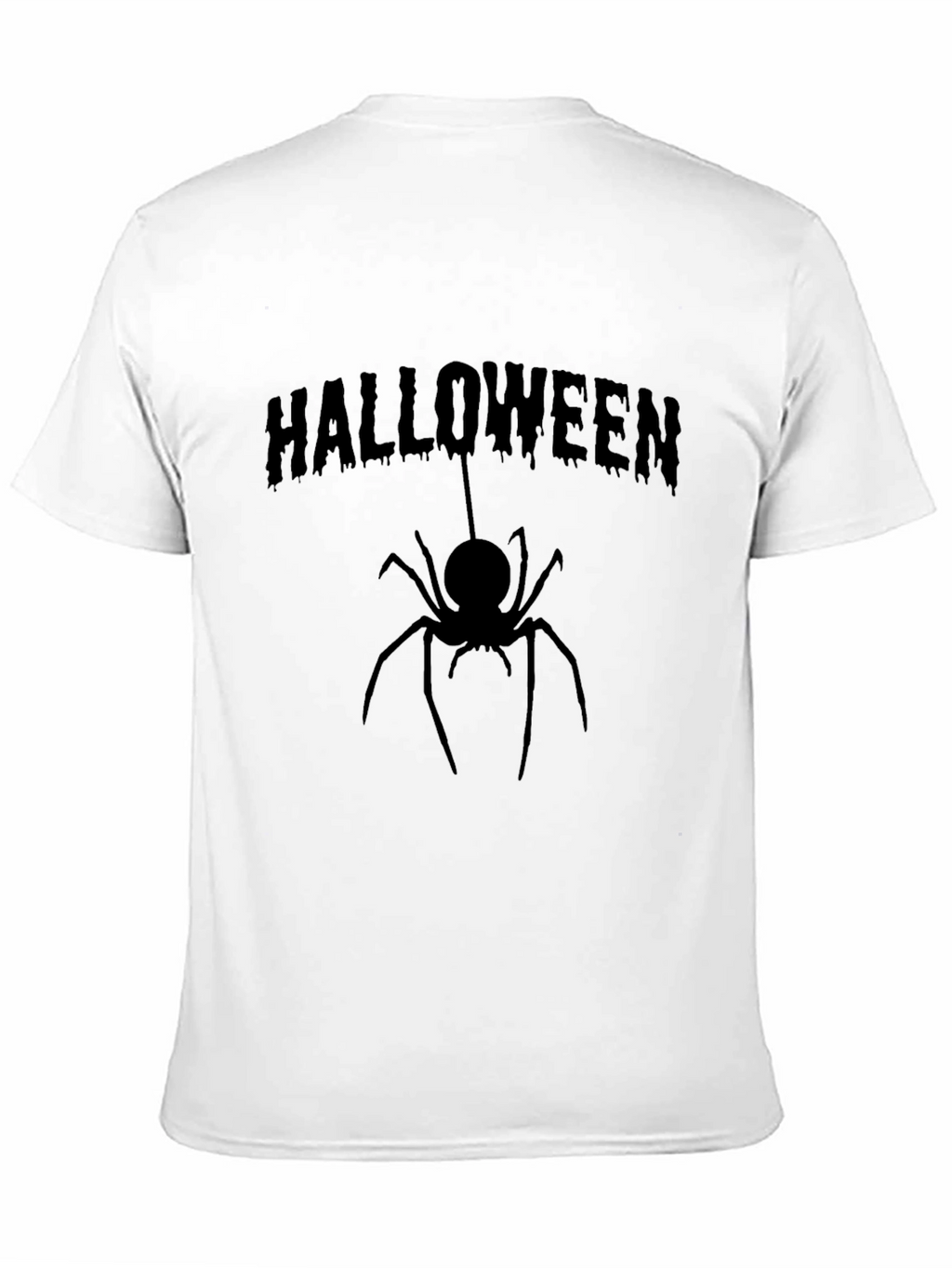 Halloween Spider Graphic T-Shirt