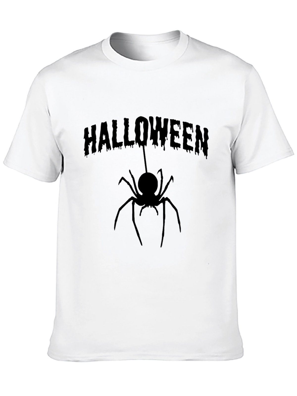 Halloween Spider Graphic T-Shirt
