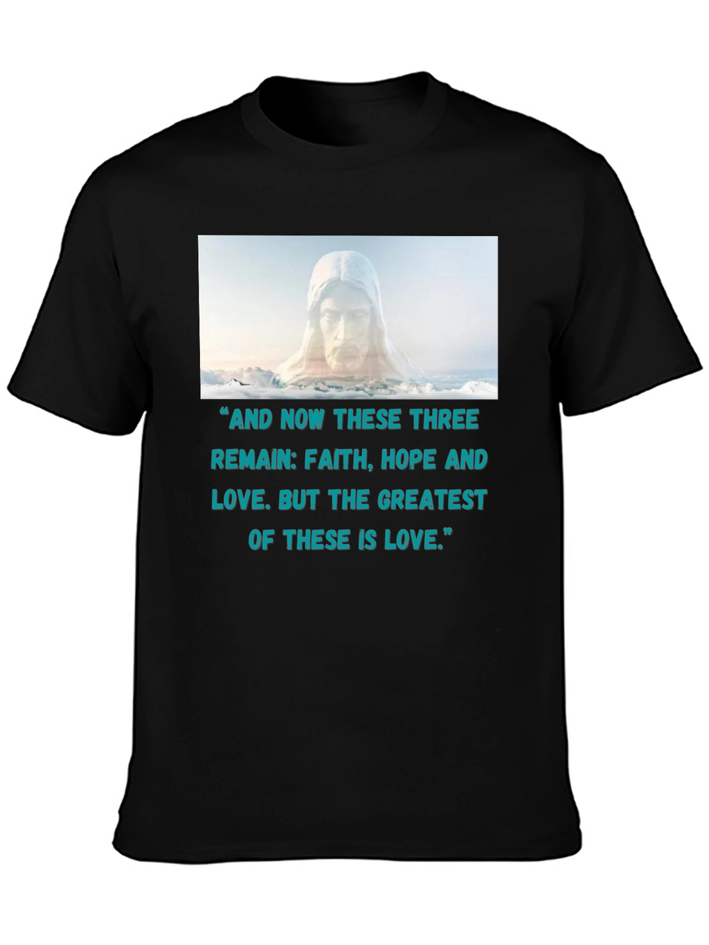Faith Hope Love Graphic T-Shirt