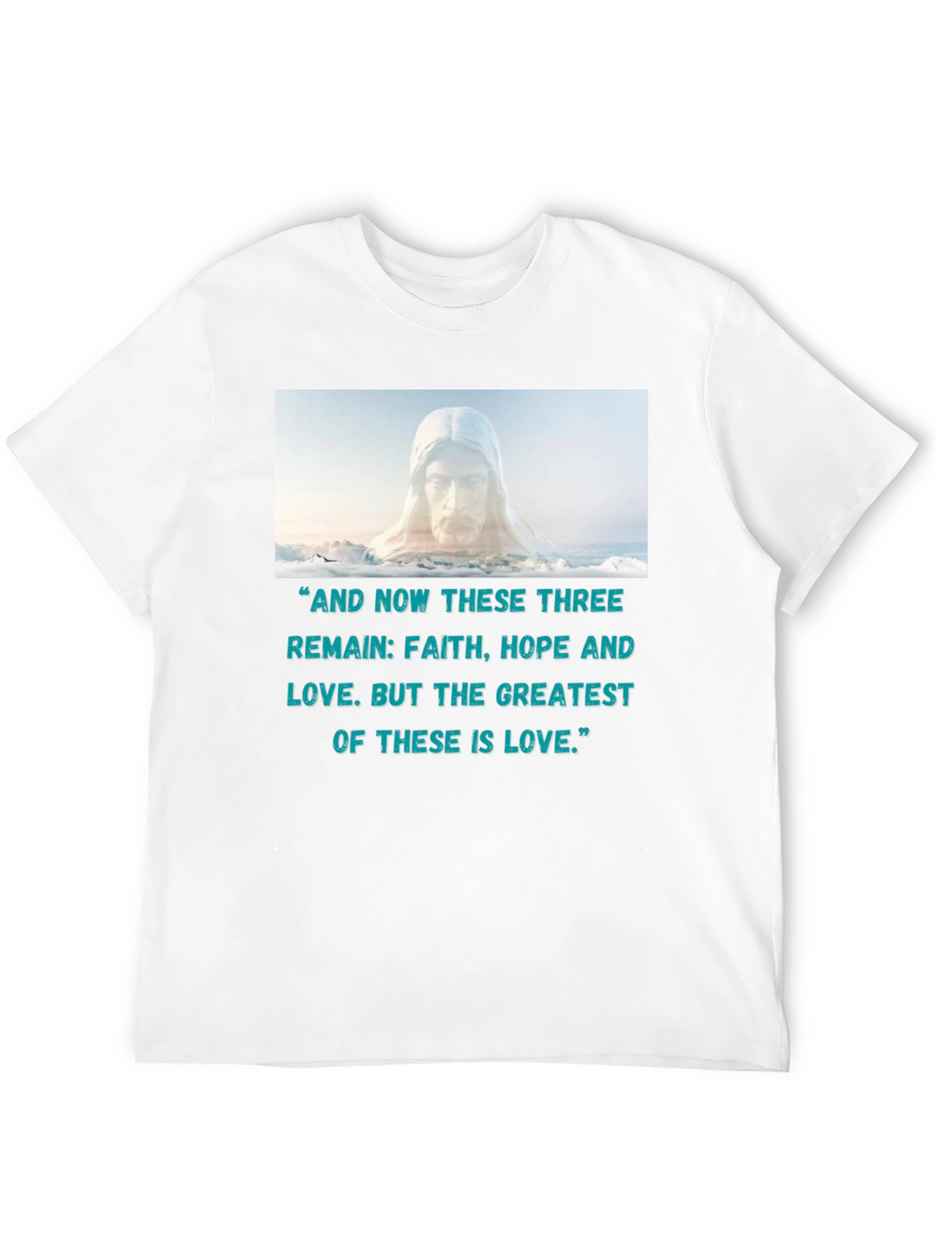 Faith Hope Love Graphic T-Shirt