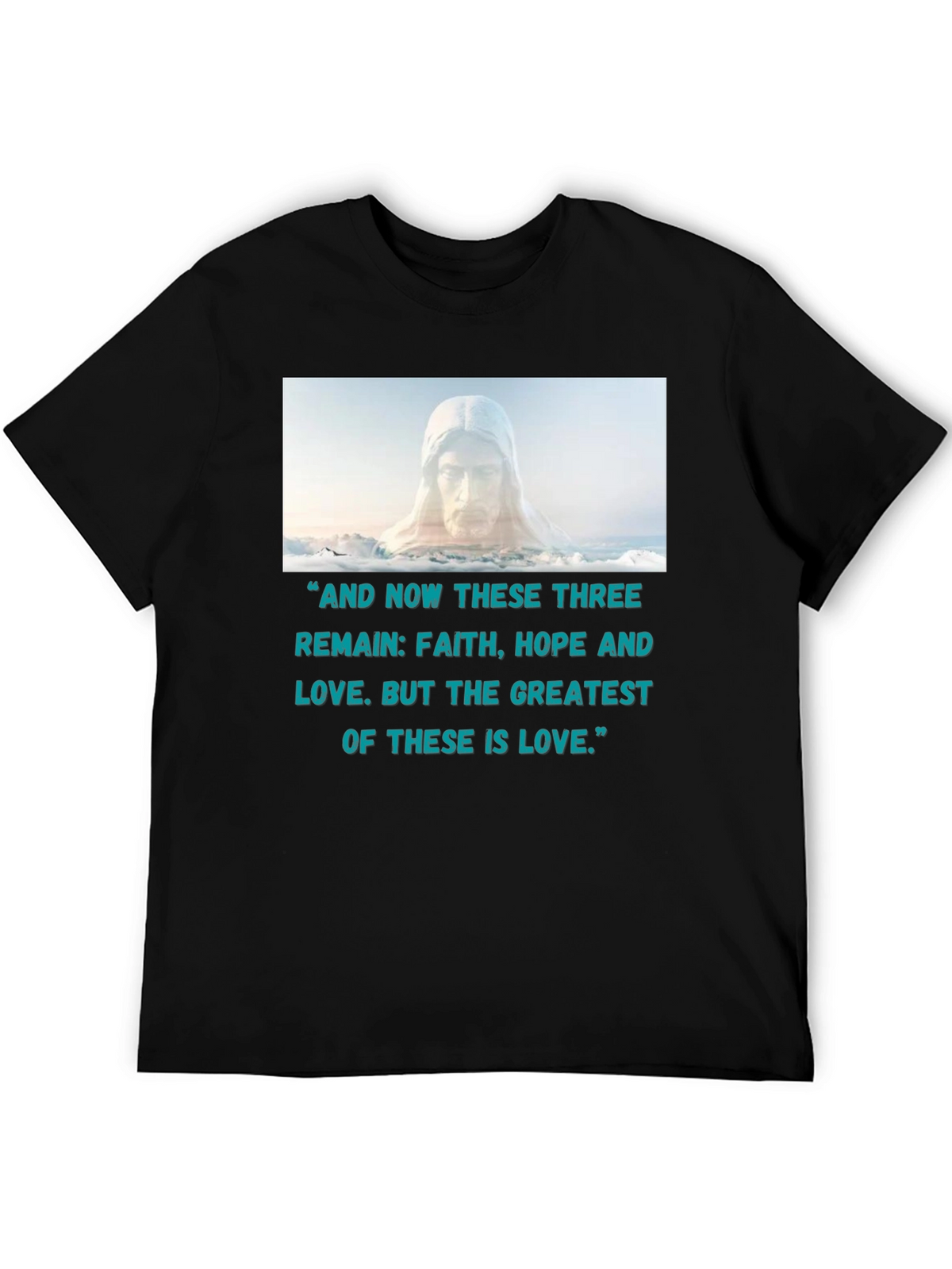 Faith Hope Love Graphic T-Shirt