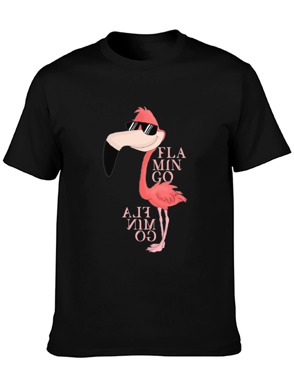 Cool Flamingo Graphic T-Shirt