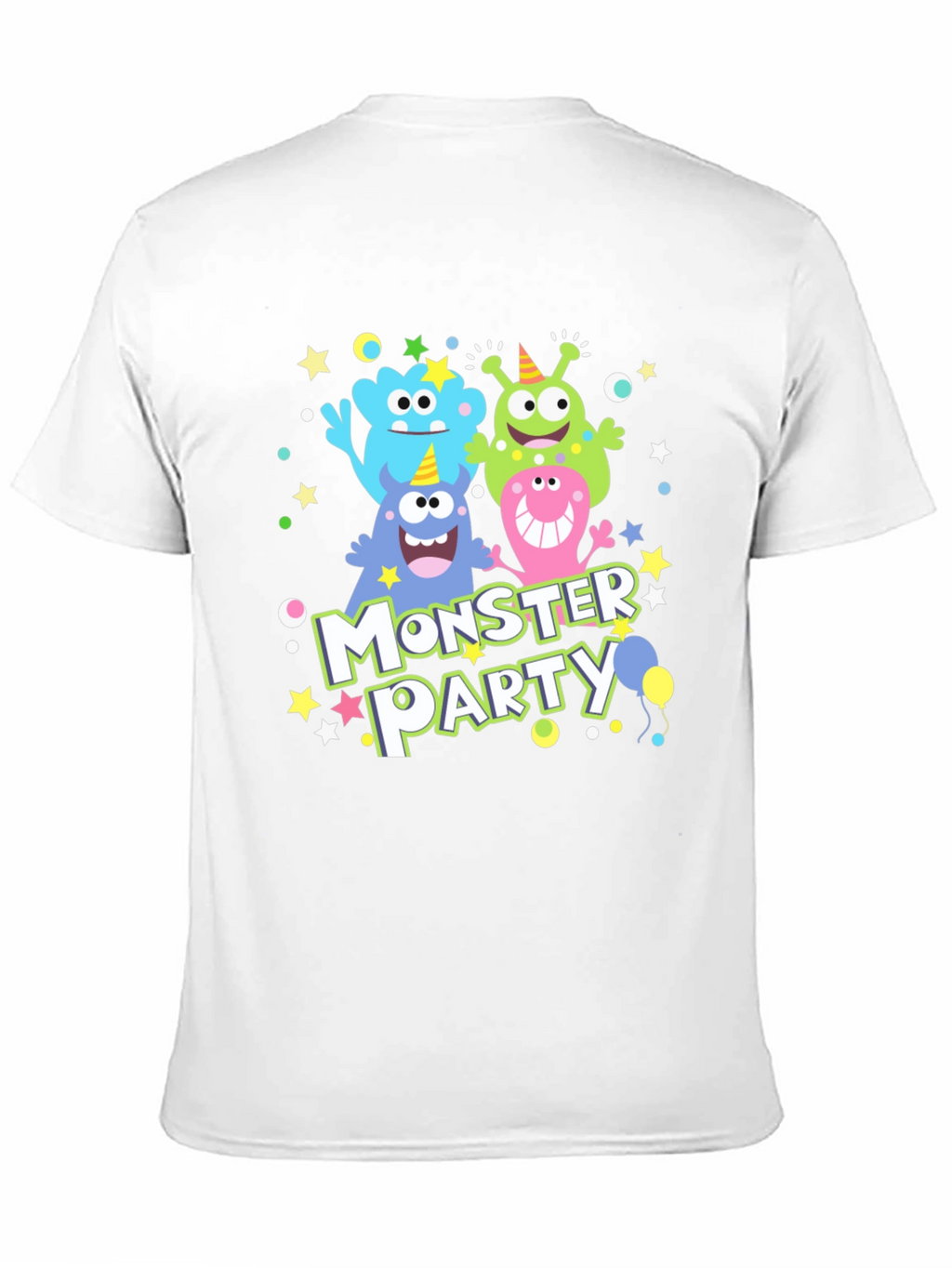 Monster Party T-Shirt Cute Monster Graphic Tee