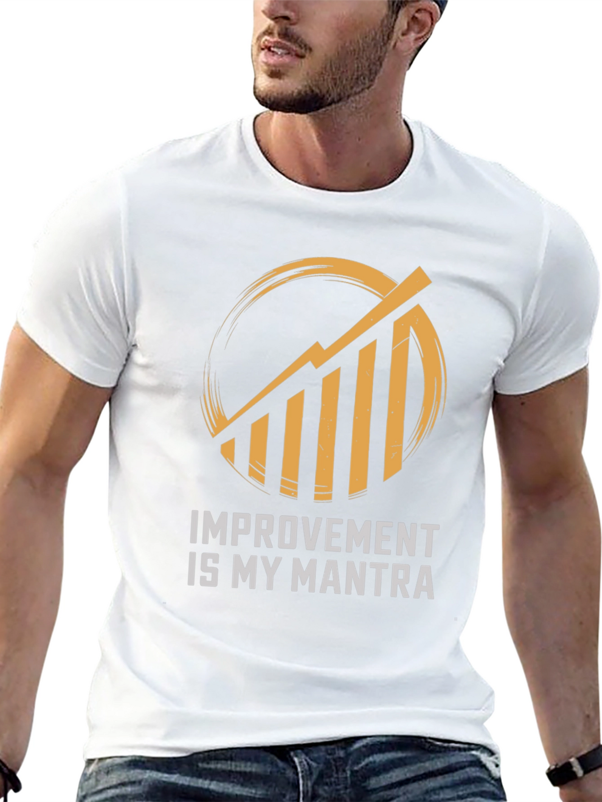 Improvement Is My Mantra Graphic Tee
