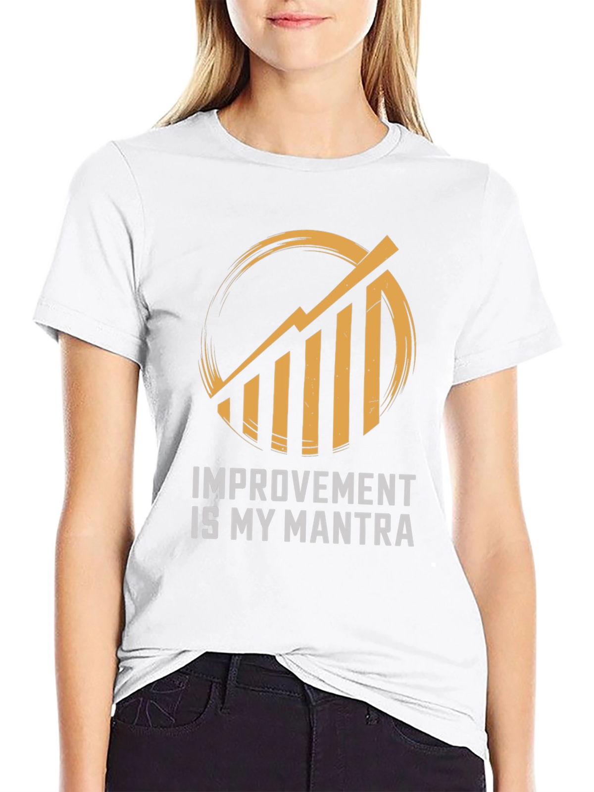Improvement Is My Mantra Graphic Tee