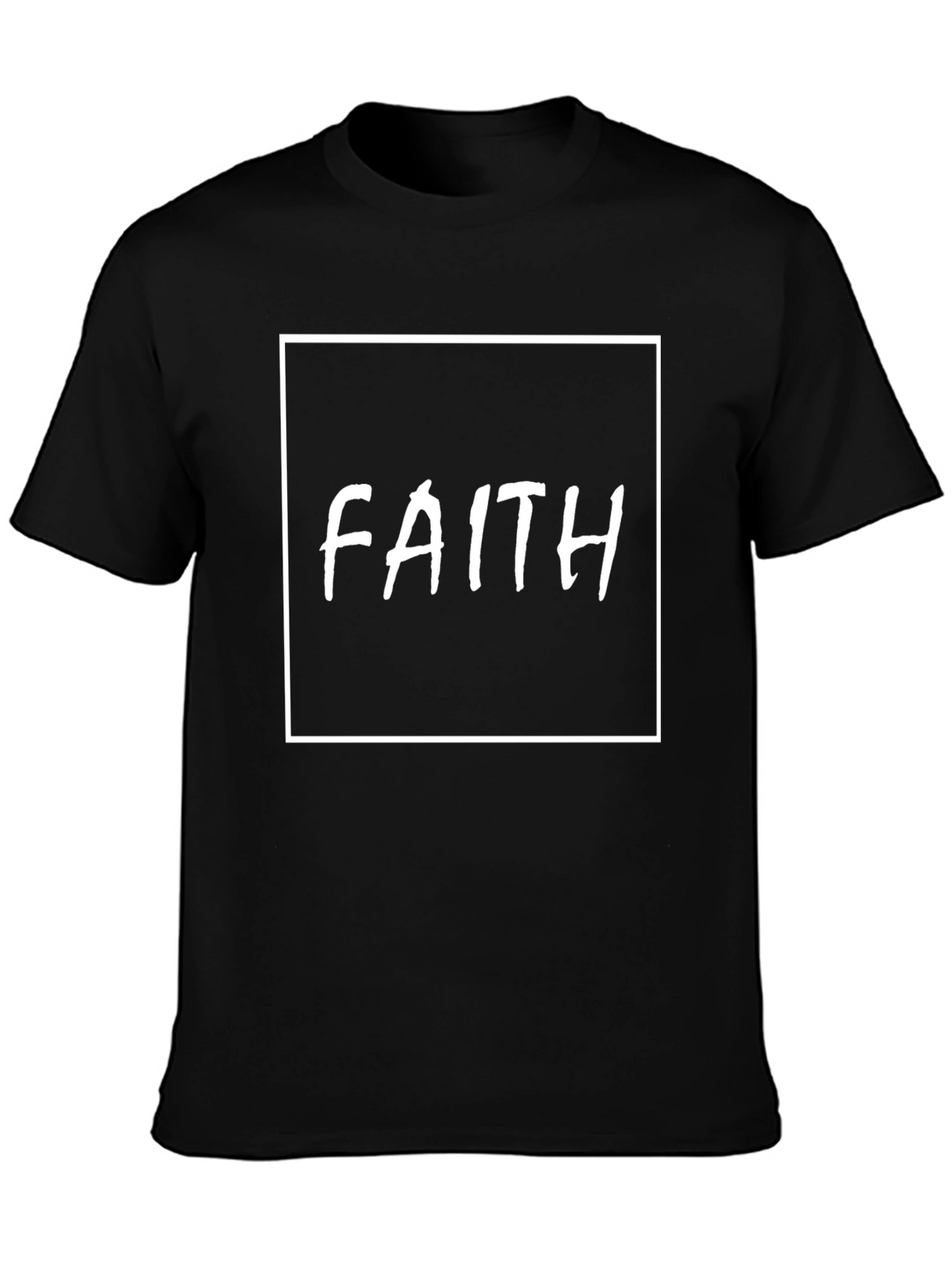 Faith Graphic T-Shirt - Classic Crew Neck Tee