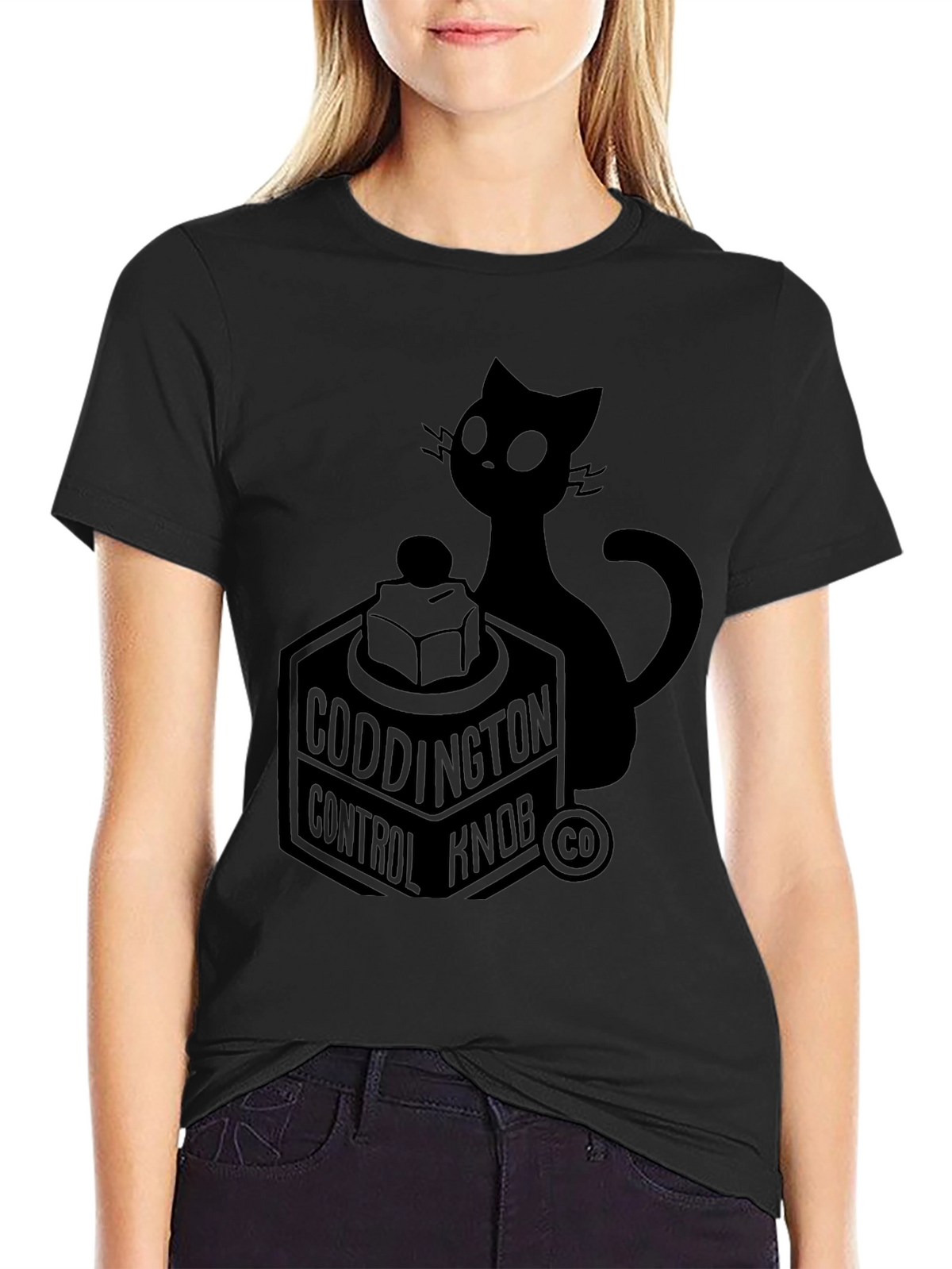 Coddington Control Knob Cat Graphic Tee